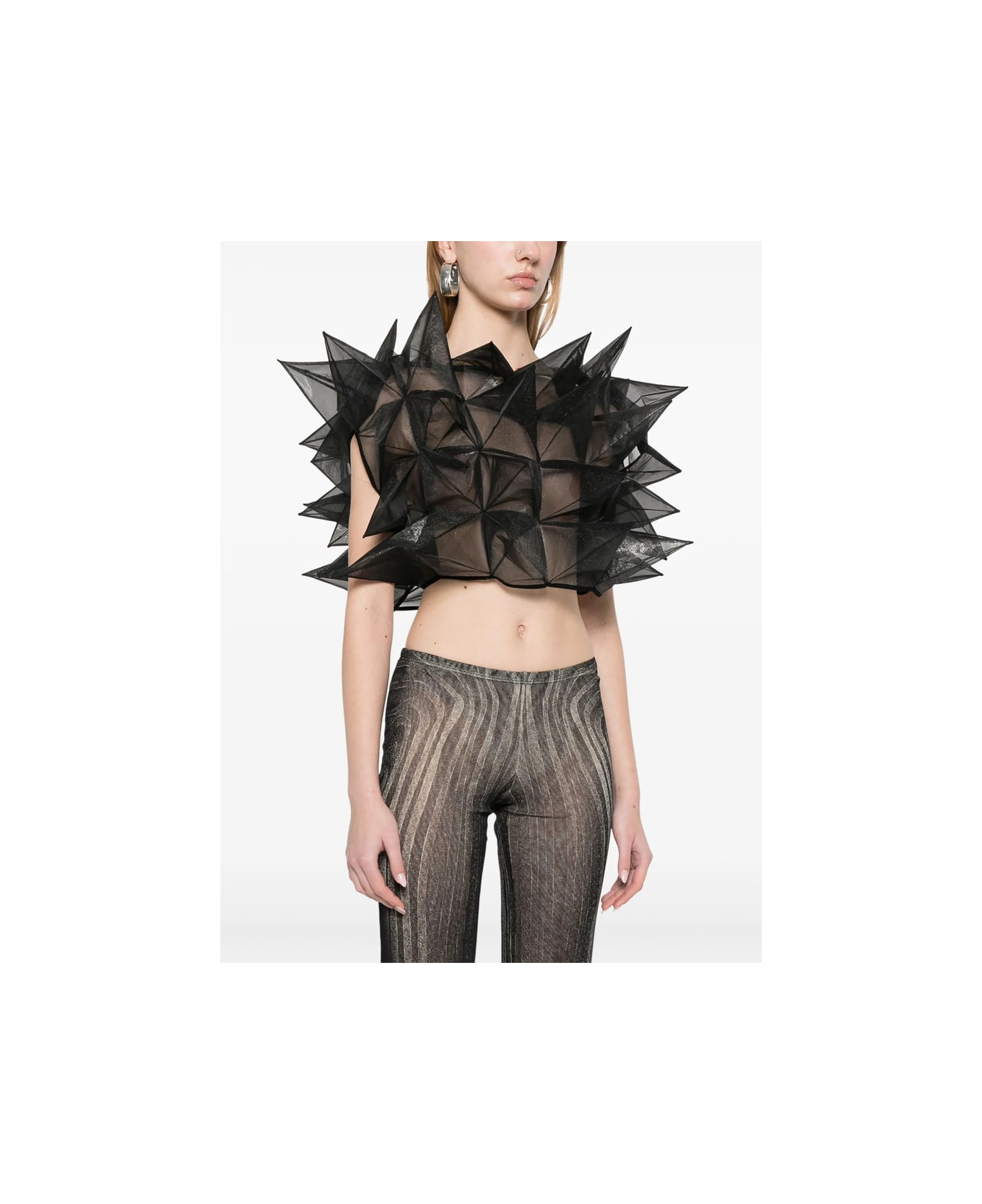 Junya Watanabe Top - SILVER/BLACK