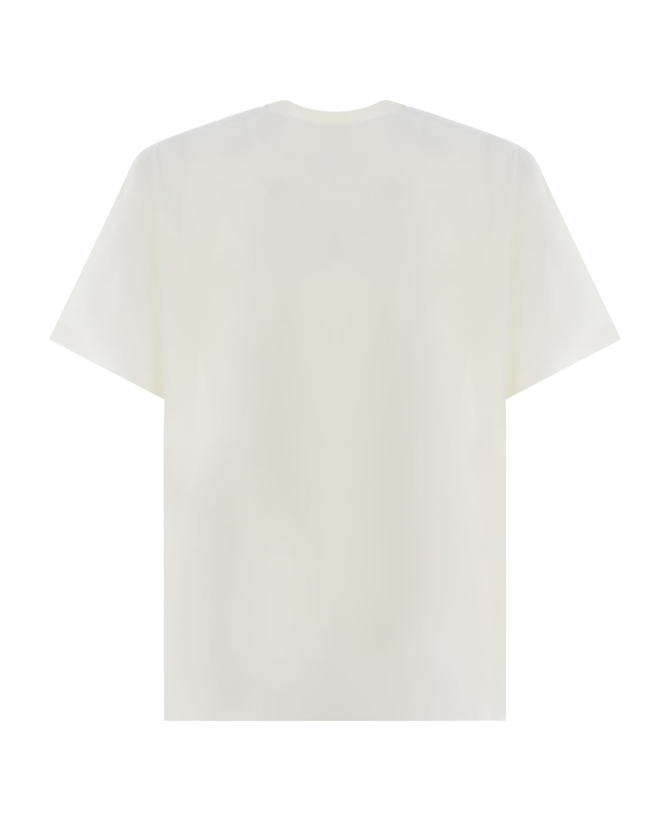 Y-3 T-shirt Y-3 "premium" Made Of Blend Cotton - Off white