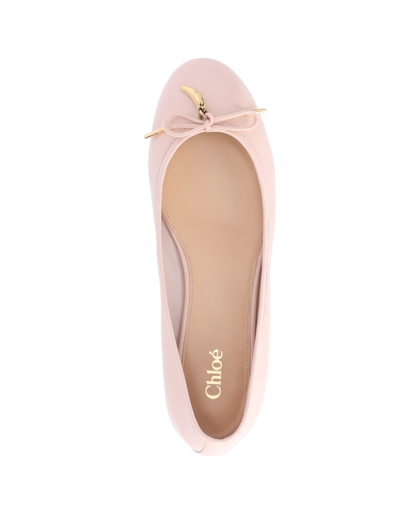 Chloé 
iris
 Bow Ballet Flats - BLUSHYBEIGE