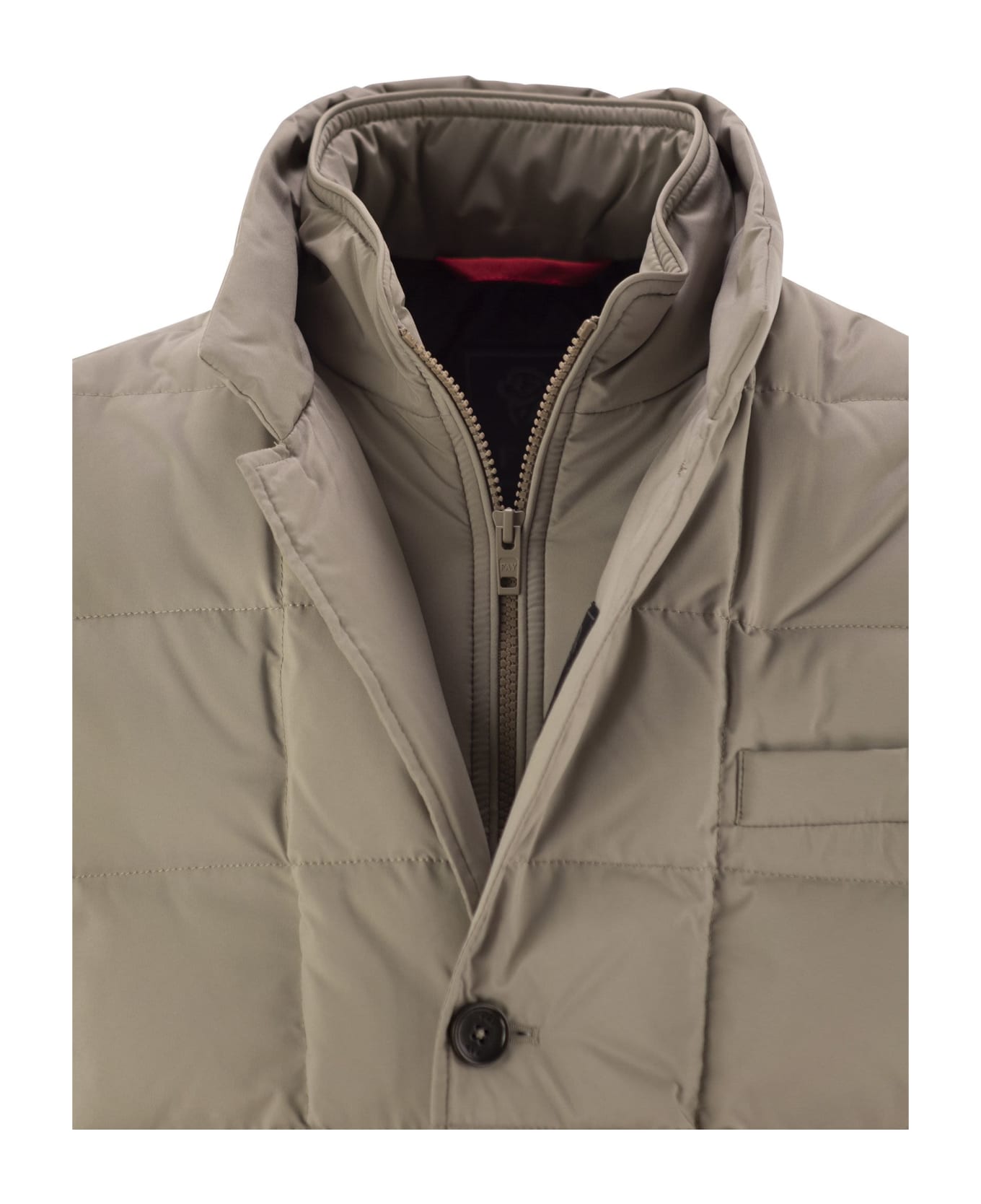 Fay Down Jacket (db Front) - Beige