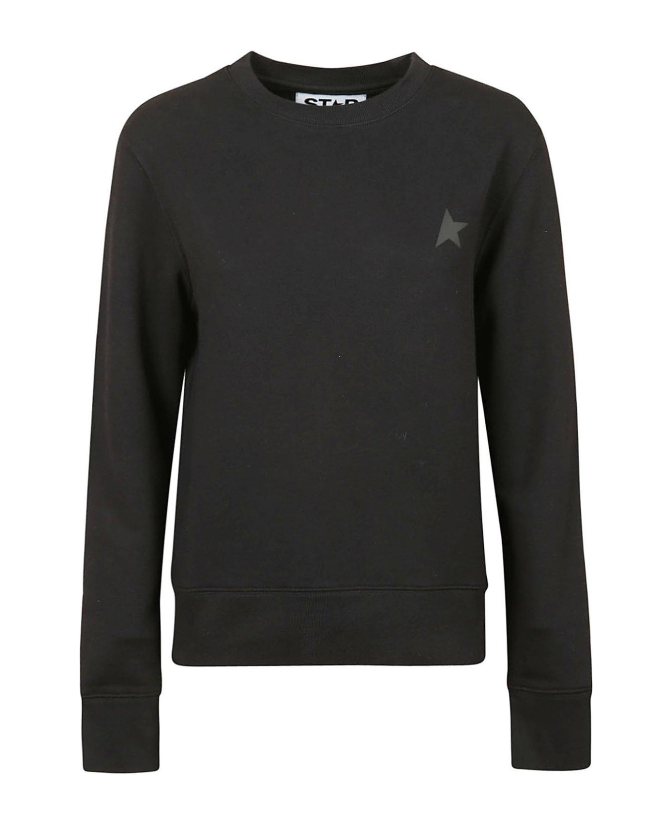 Golden Goose Star Printed Crewneck Sweatshirt - Black