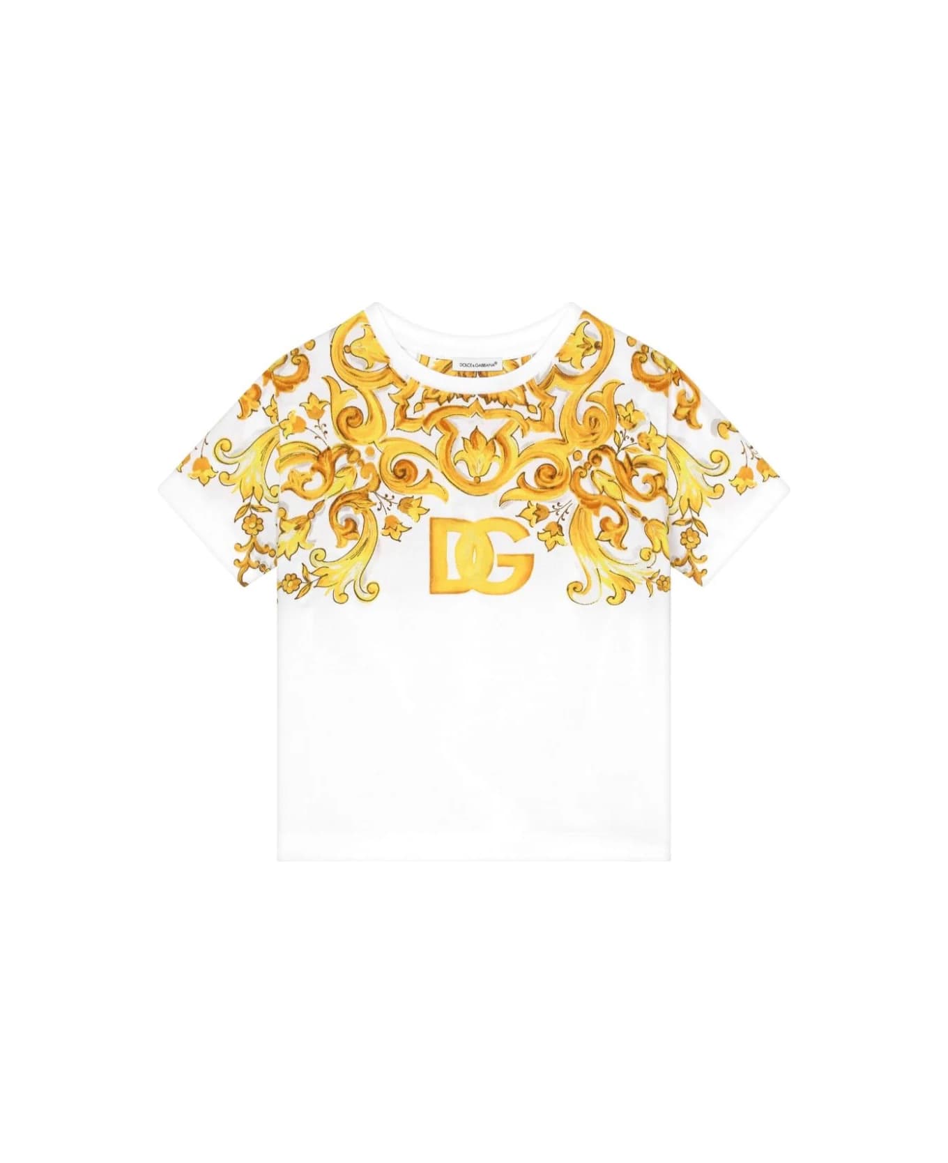 Dolce & Gabbana T-shirt With Logo - White