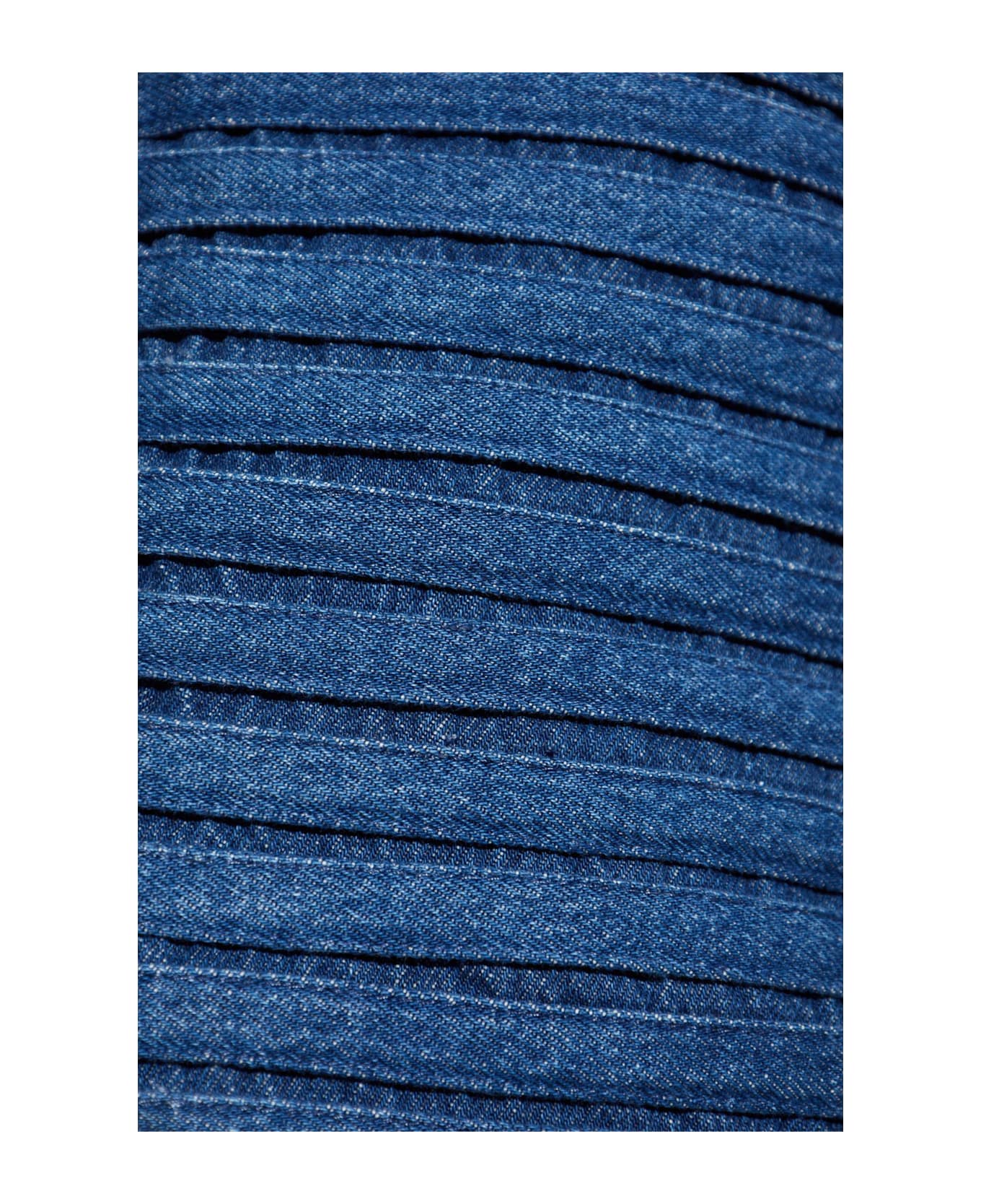Versace Denim Skirt - Blu