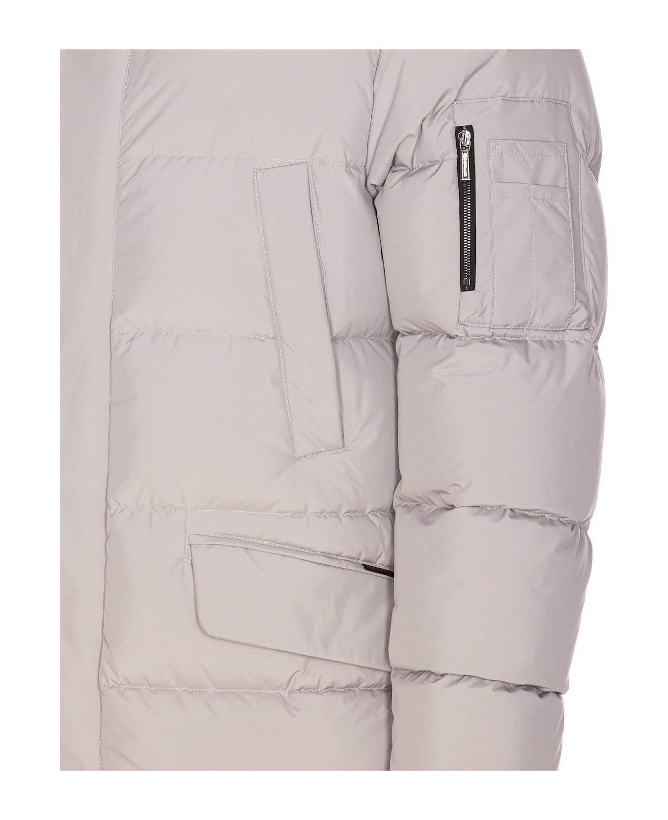 Moorer Davide Heavy Jacket - Grey