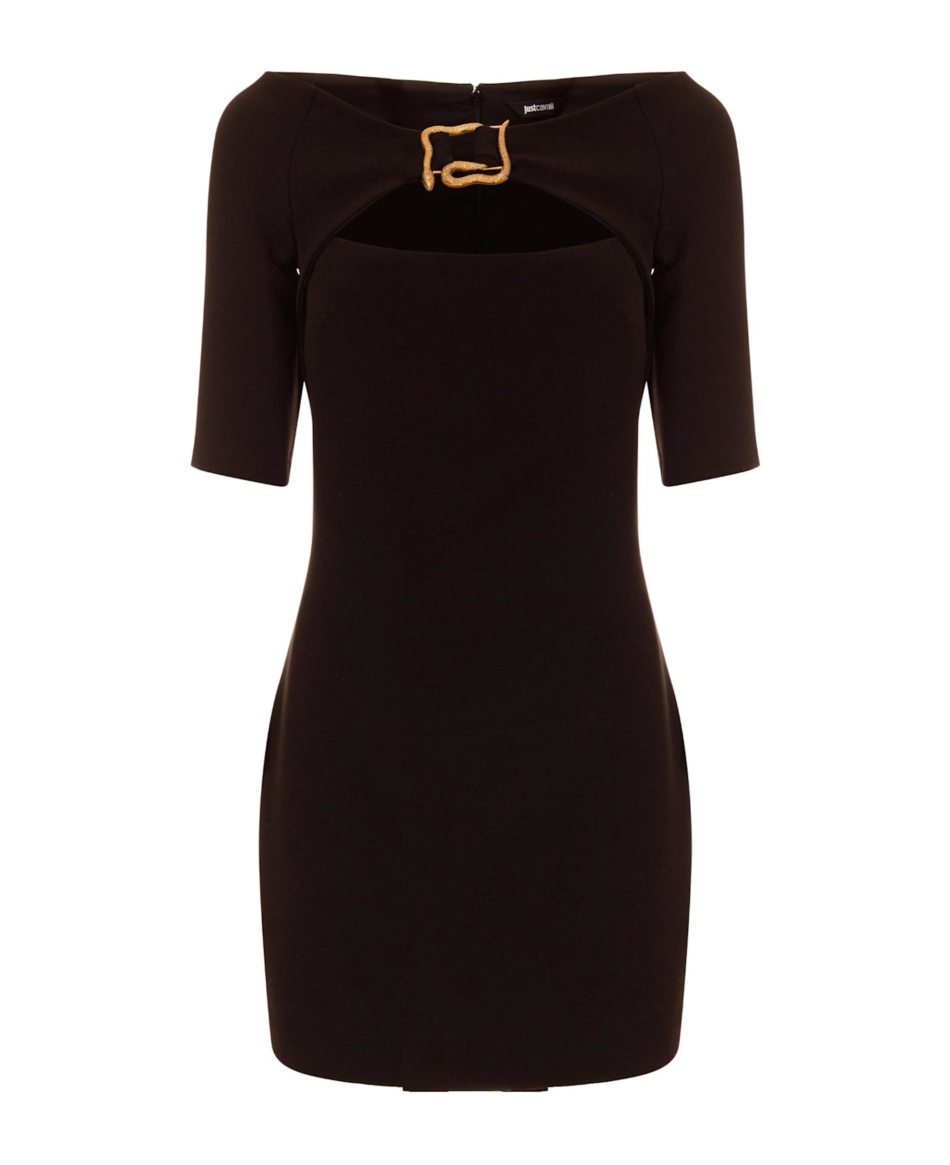 Just Cavalli Midi Dress - Black