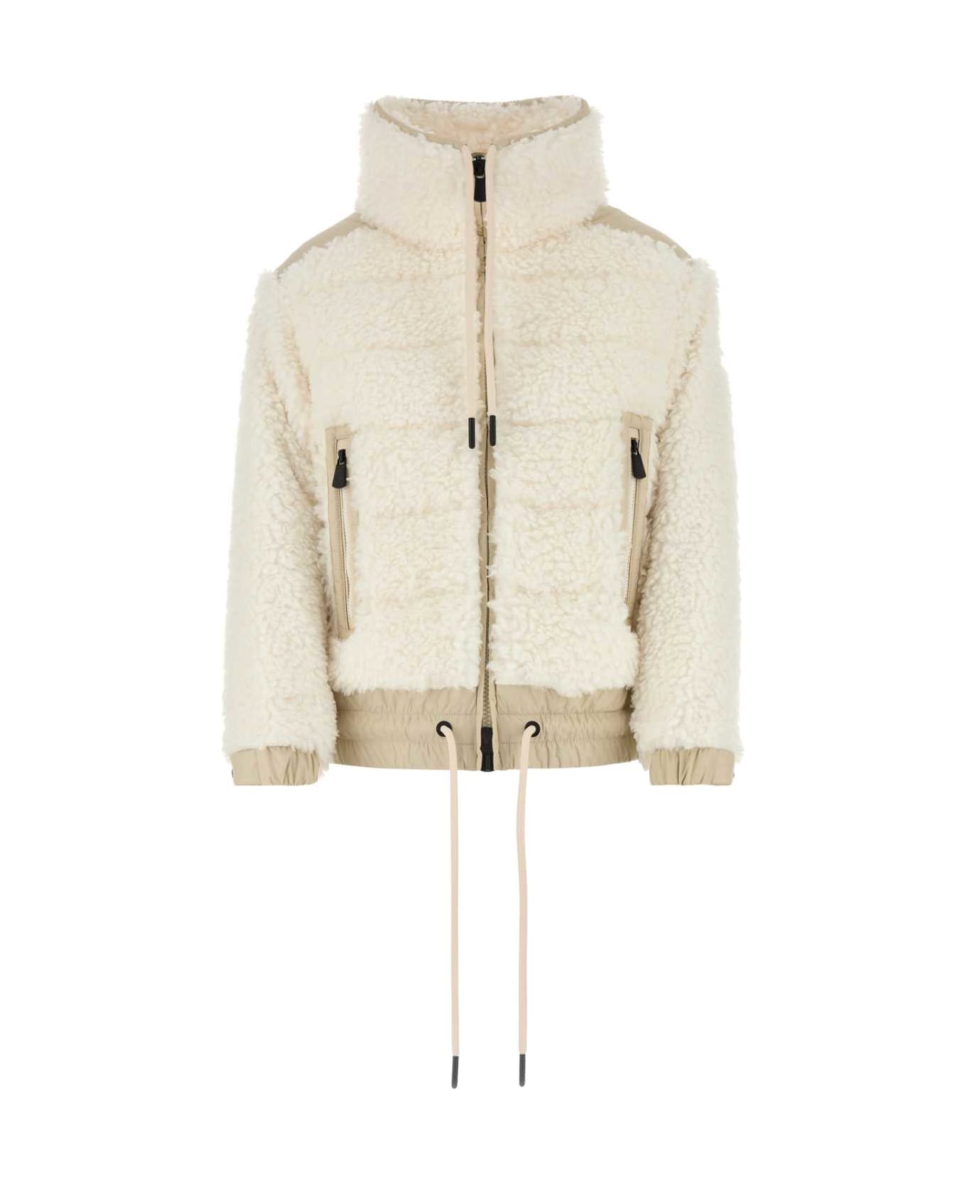 Moncler Grenoble White Teddy Jacket - 034