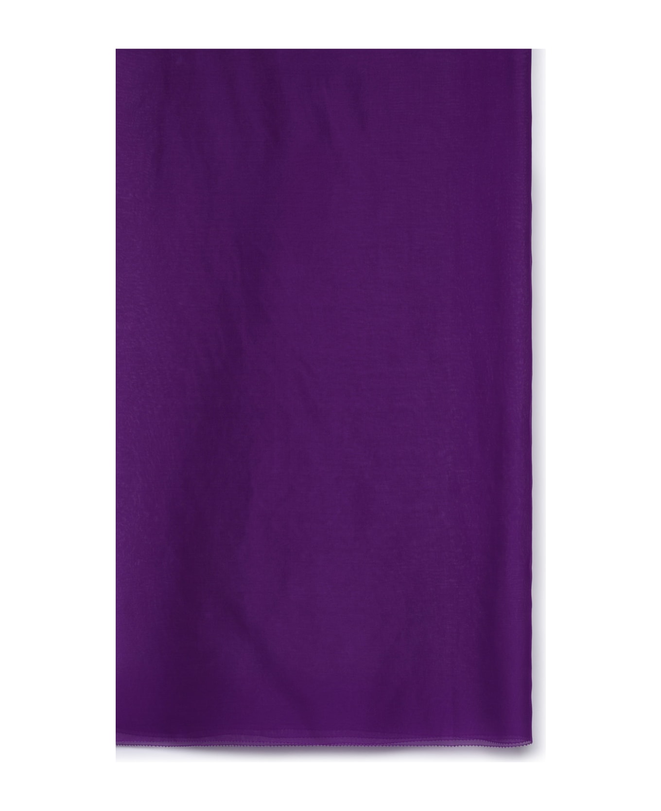 Max Mara Riviera Purple Silk Slit Bag - Violet スカーフ＆ストール