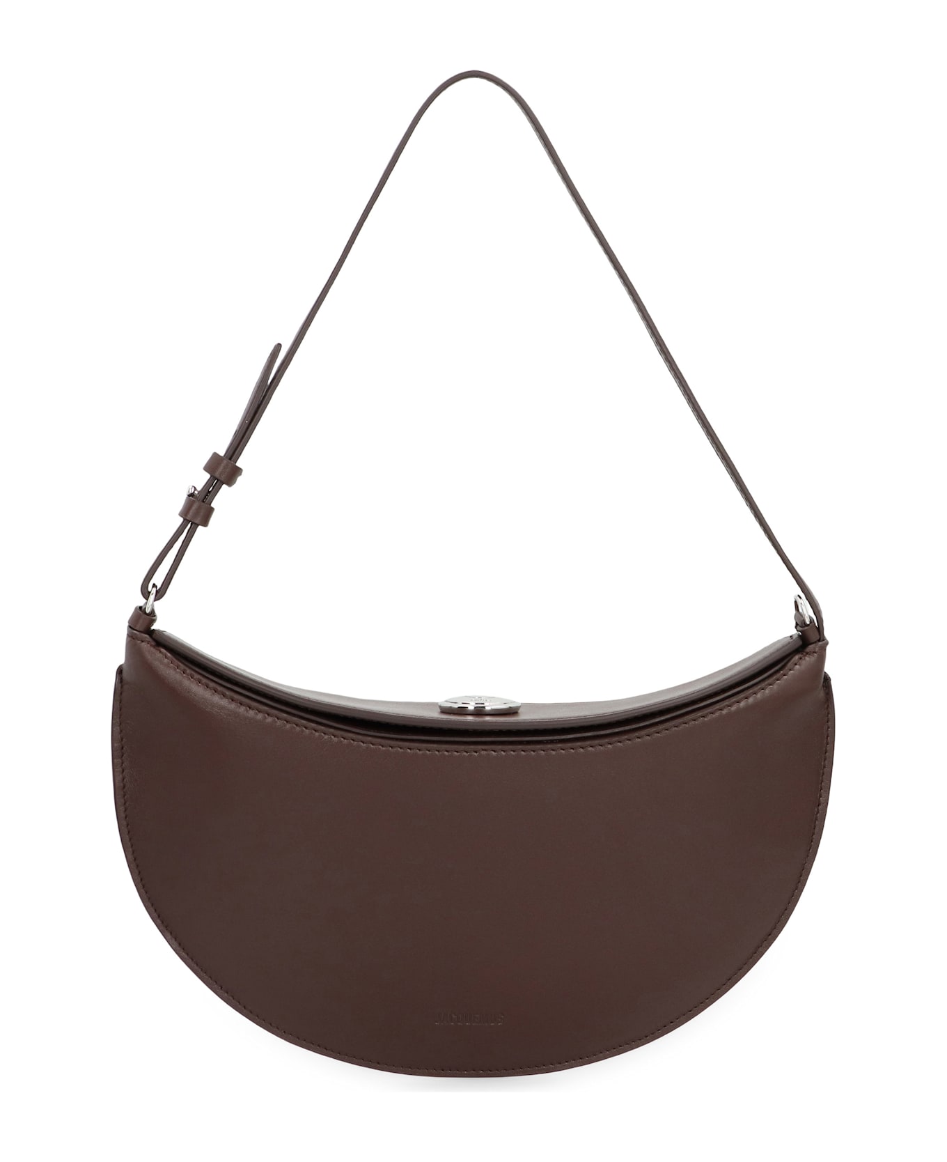 Jacquemus Shoulder Bag Le Petite Oval In Leather - brown