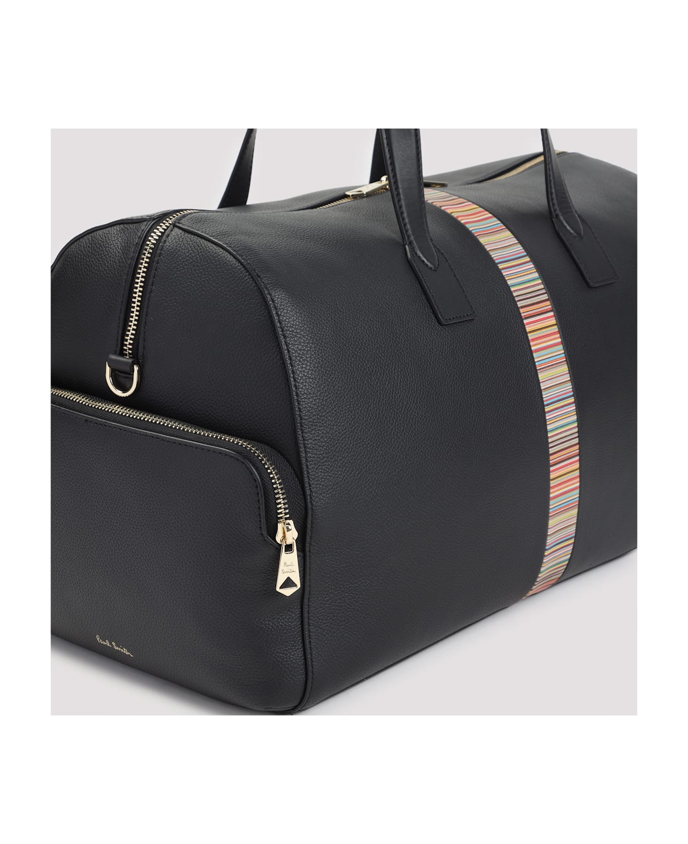 Paul Smith Leather Day Holdall - Black