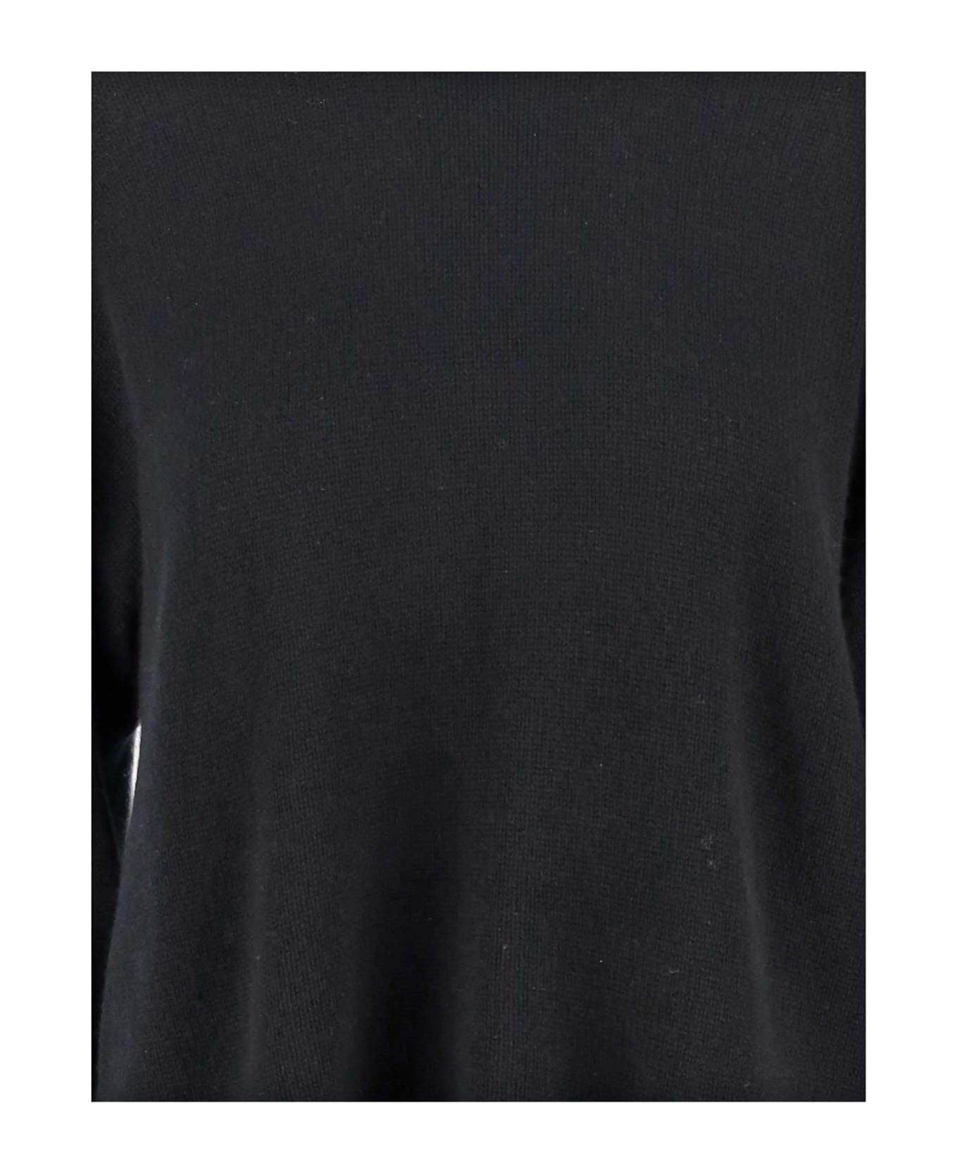 Allude Cashmere Sweater - Black