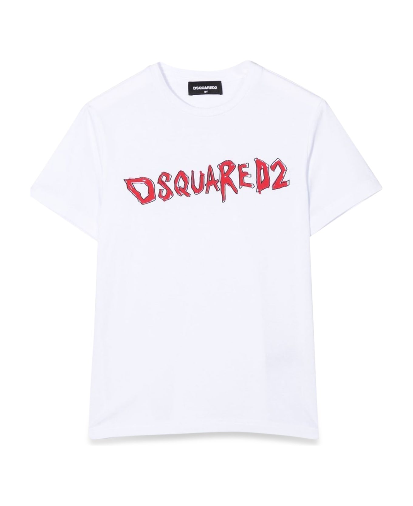 Dsquared2 Front Logo T-shirt - BIANCO