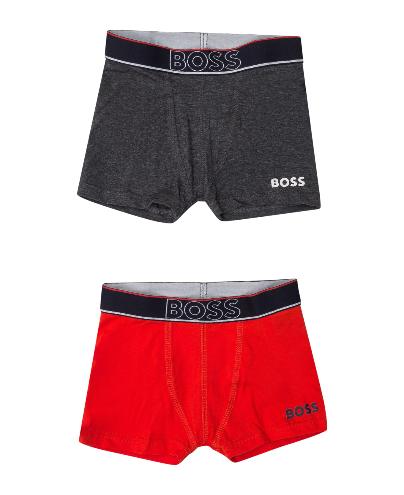 Hugo Boss Set 2 Boxer Shorts - ORANGE アンダーウェア