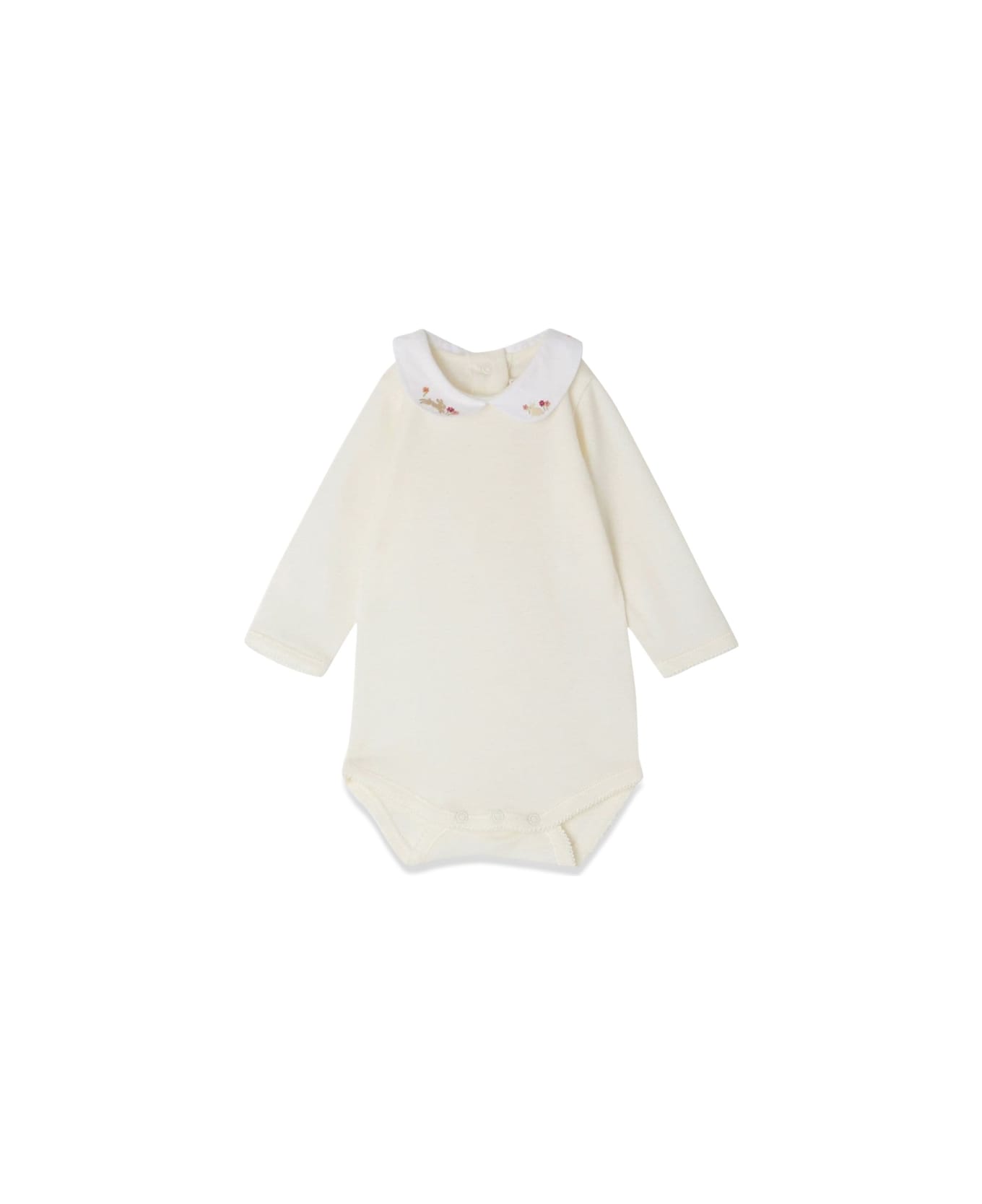 Bonpoint Bodysuit Cygne - YELLOW