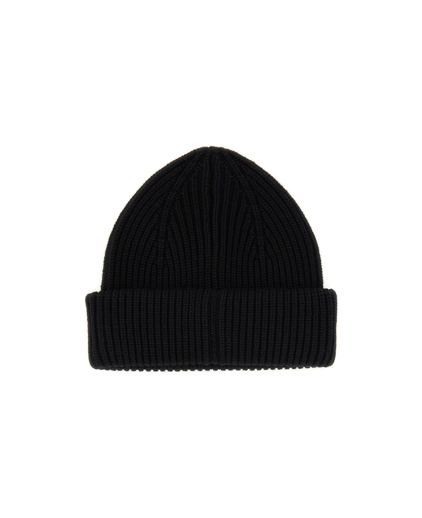 Lanvin Wool Beanie Hat - BLACK