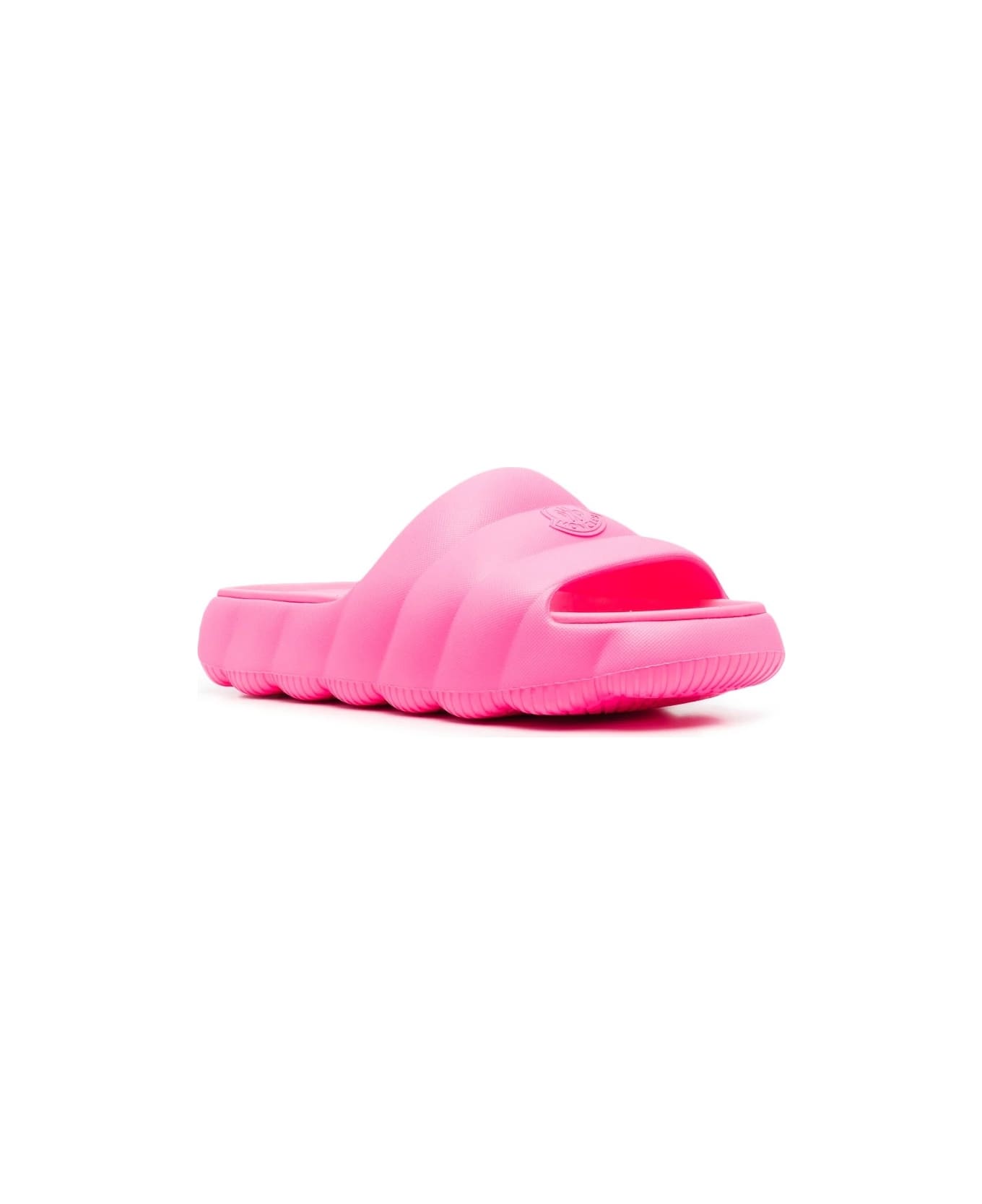 Moncler Fuchsia Lilo Slides