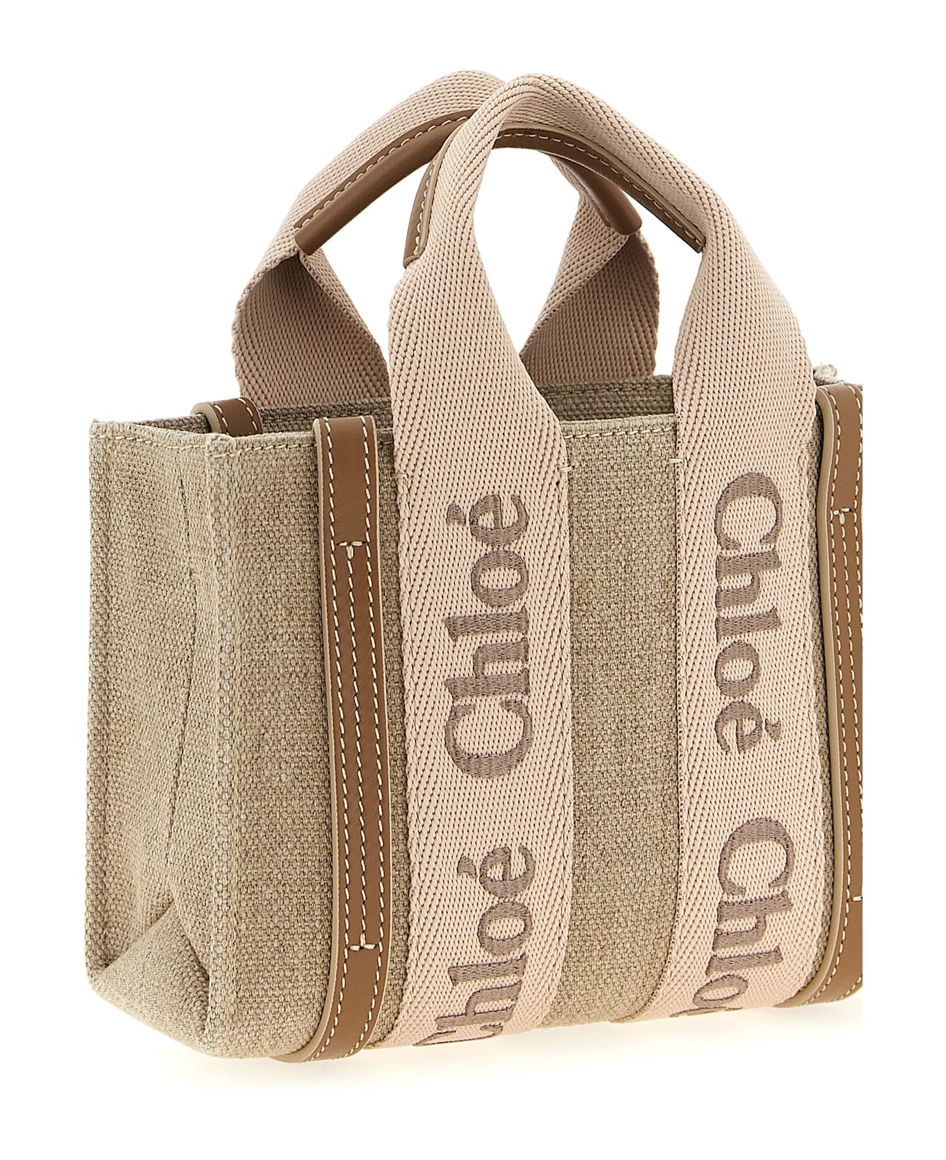 Chloé 
woody
 Mini Handbag - Pink