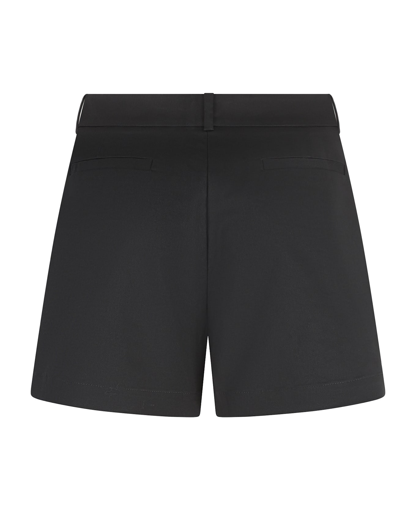 Parosh Celebrity Cotton Shorts - black