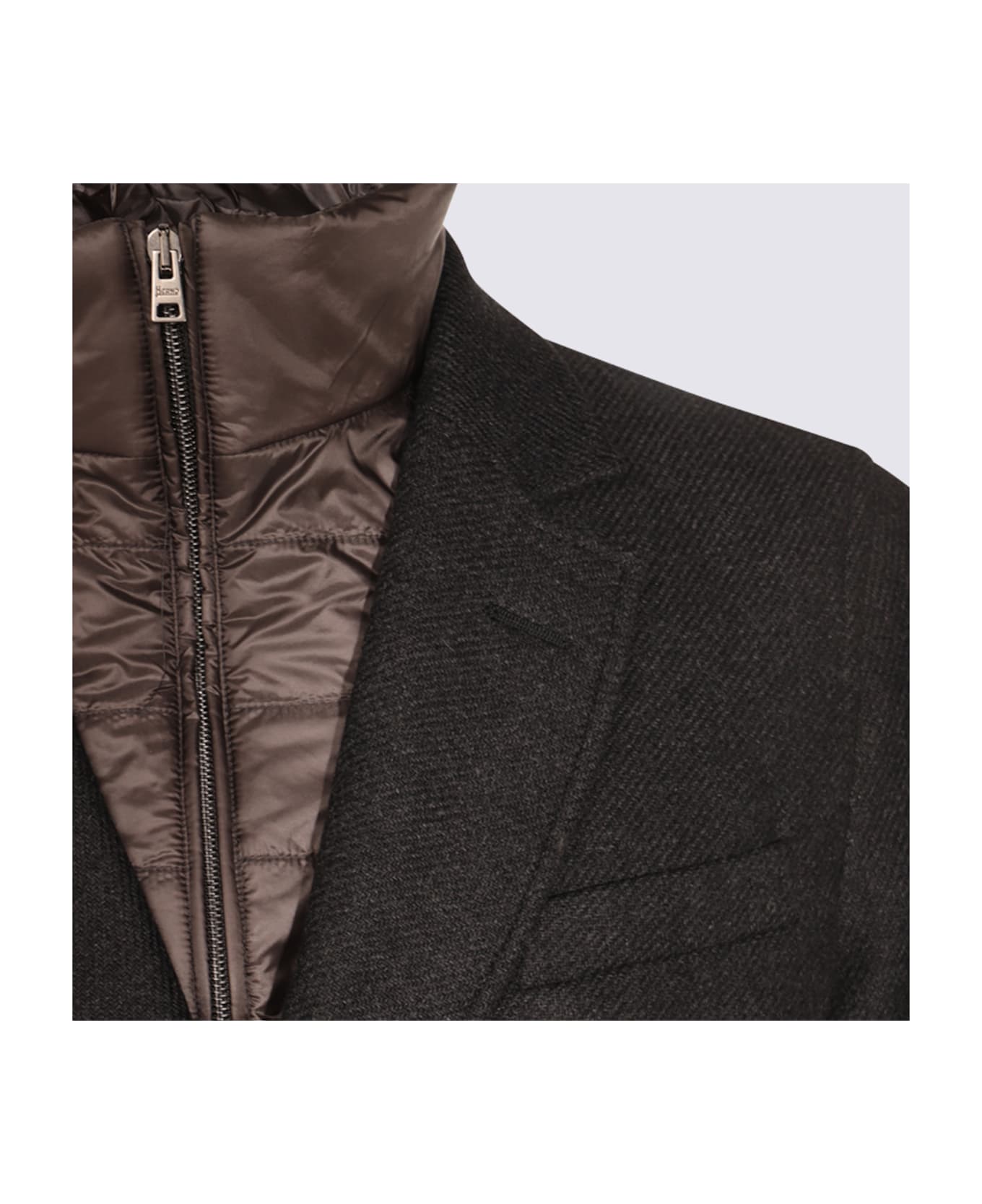 Herno Grey Coat - Grey