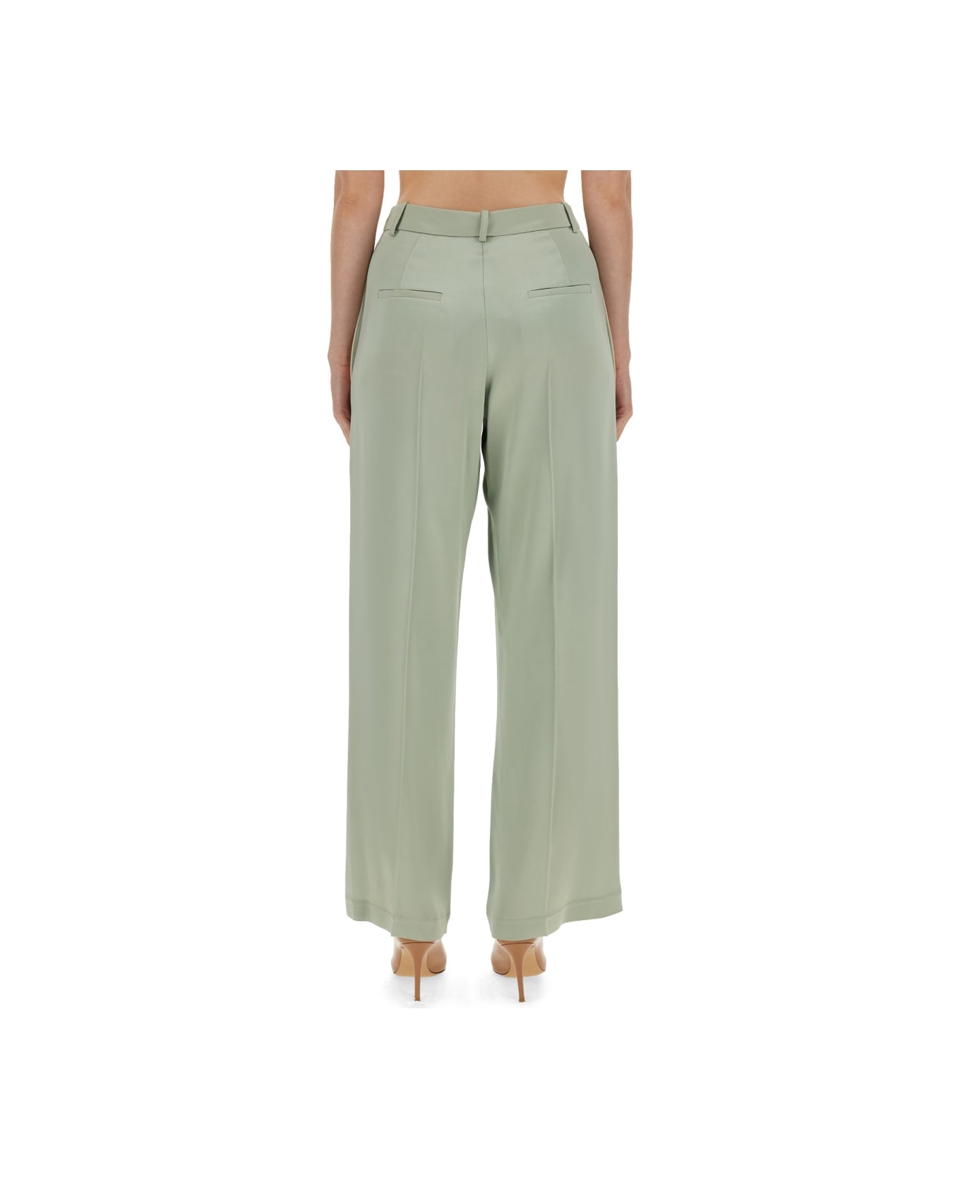 Alysi Tailored Pants - GREEN