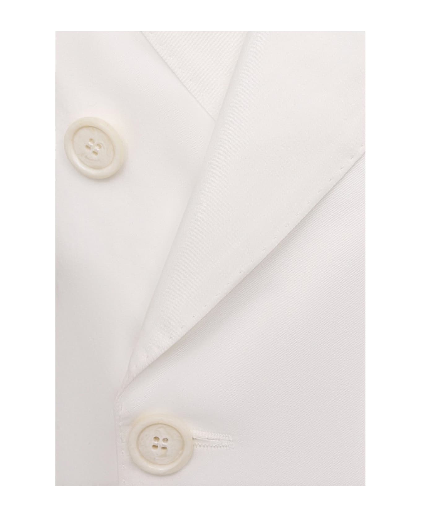 Maison Margiela Cotton Blazer - White コート