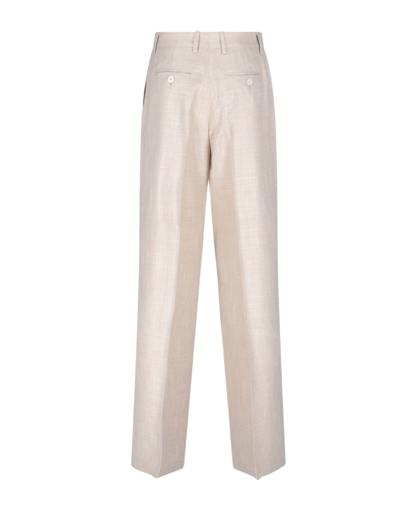 Kiton Straight Pants - Beige