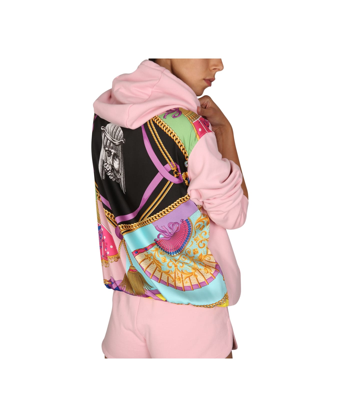 Versace Sweatshirt "the Fans" - PINK