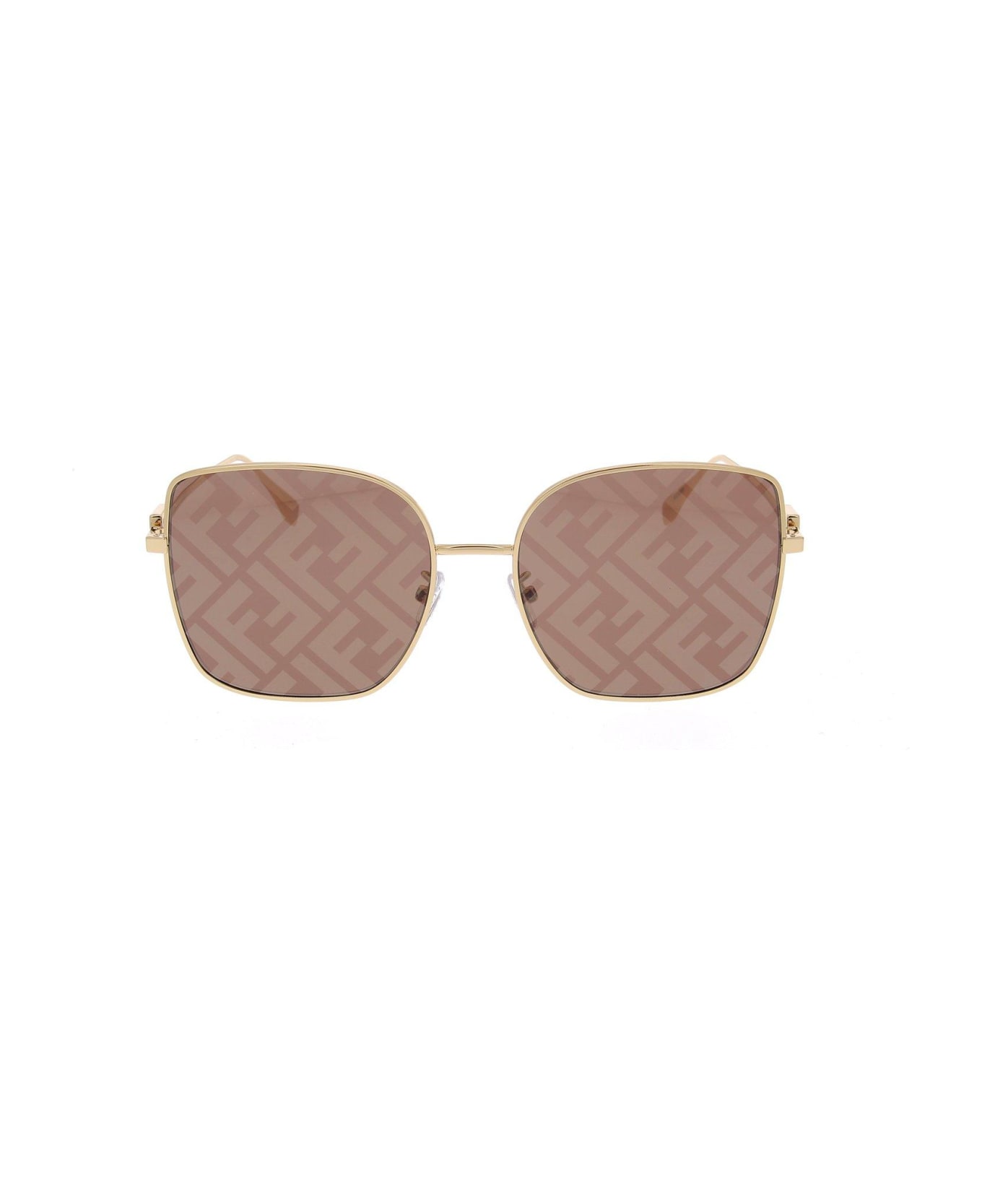 Fendi Eyewear Oversized Frame Sunglasses - 30g