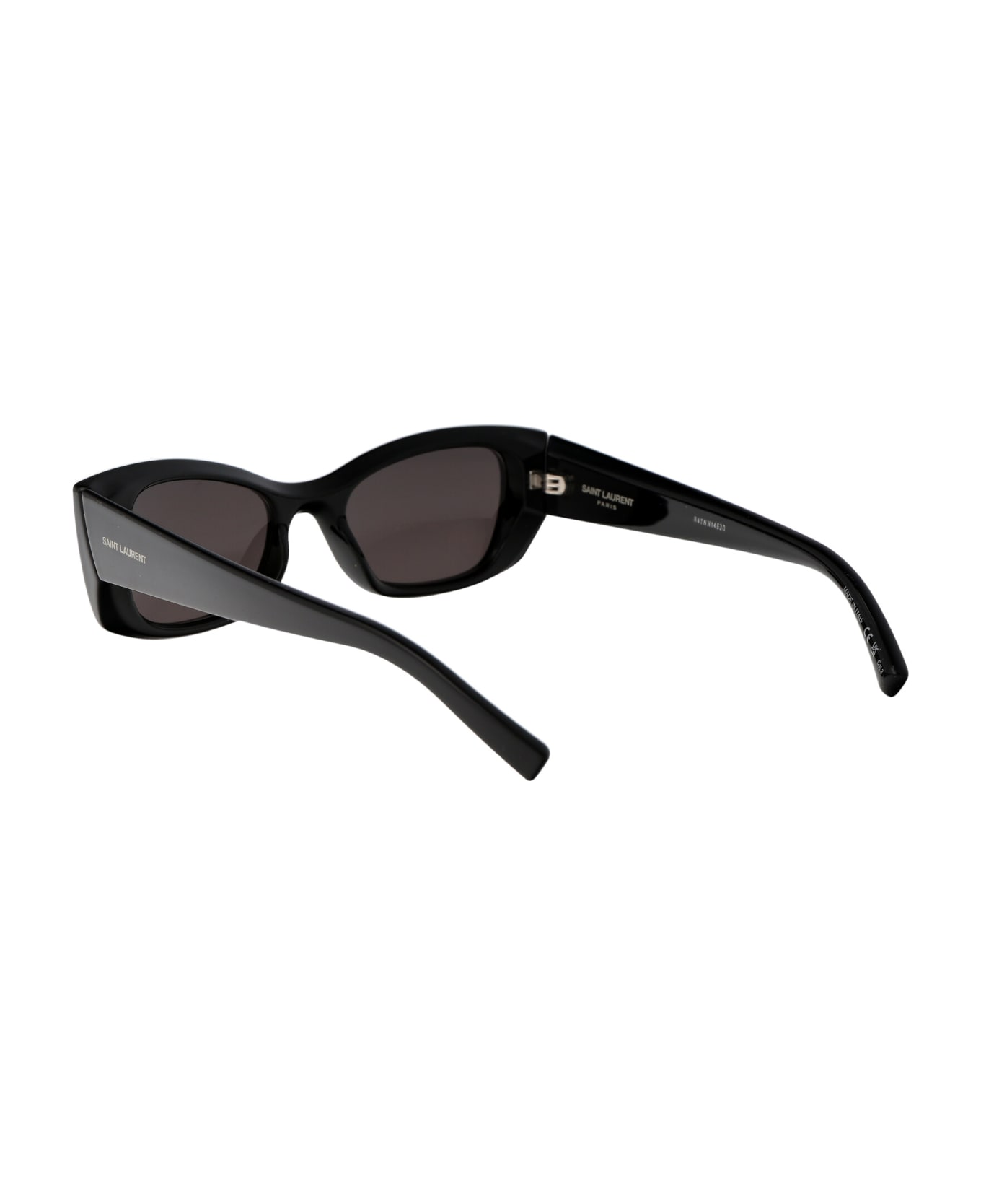 Saint Laurent Eyewear Sl 593 Sunglasses - 001 BLACK BLACK BLACK