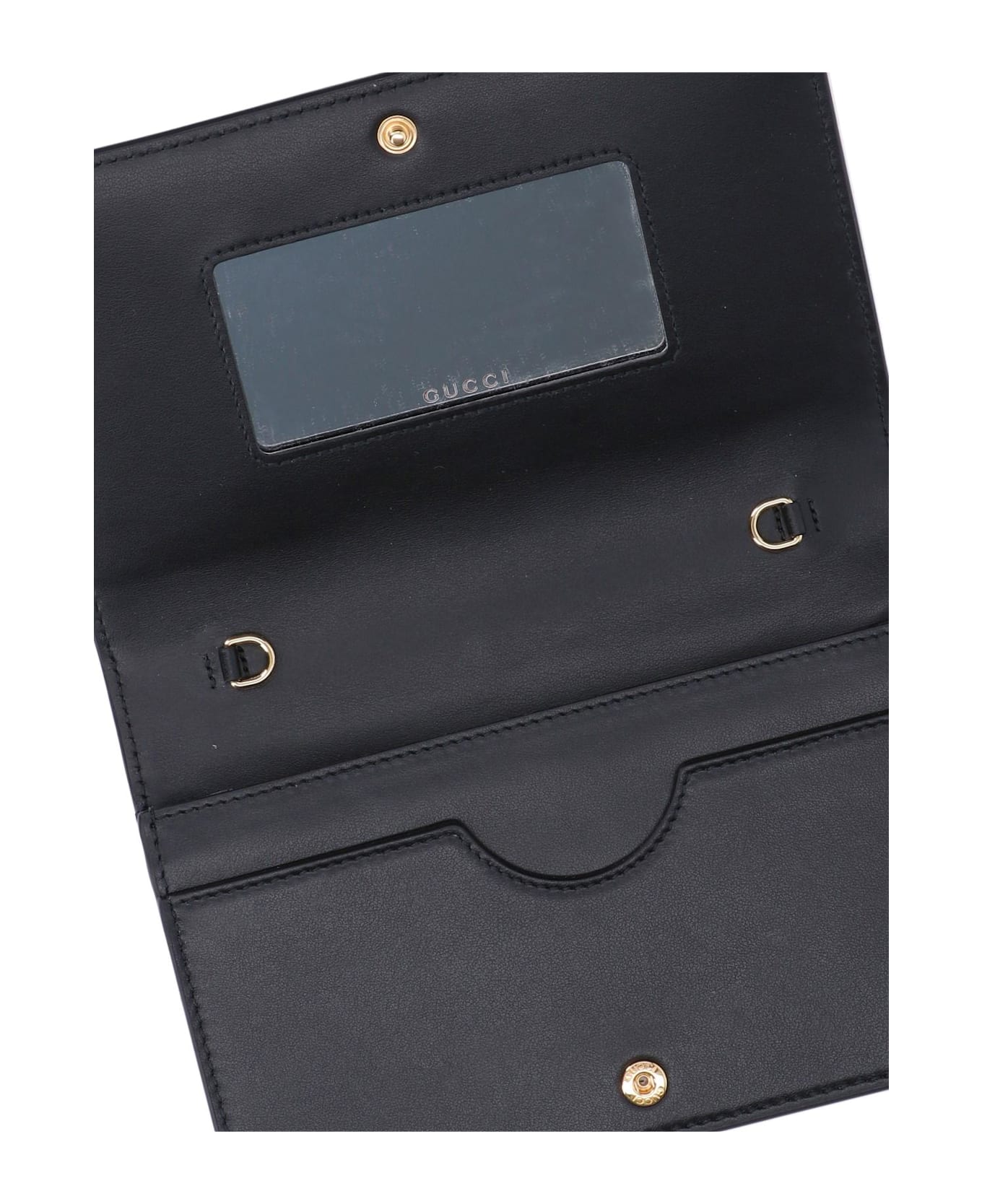 Gucci 
gg Matelassé
 Crossbody Bag - Black