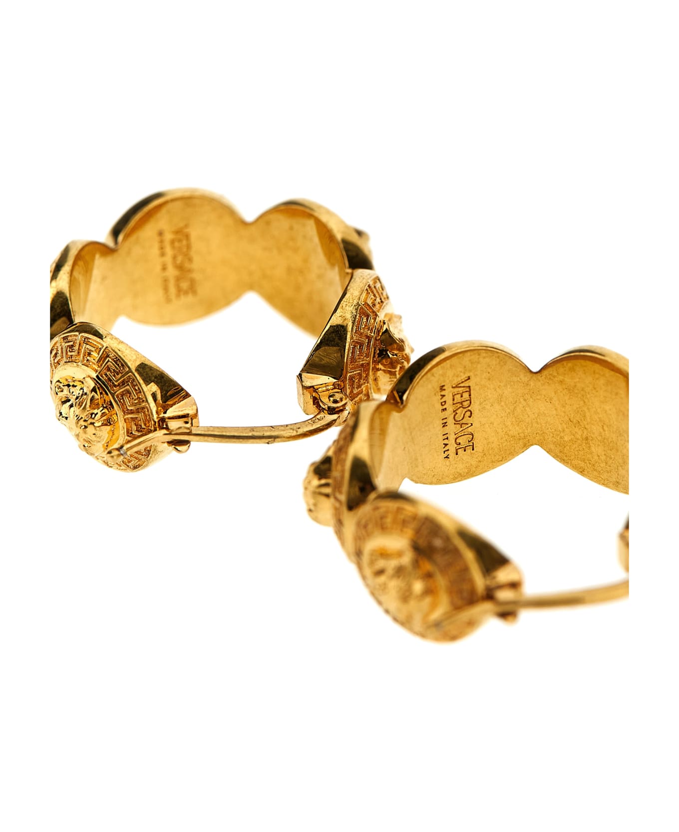 Versace 'tribute Medusa' Earrings - GOLD