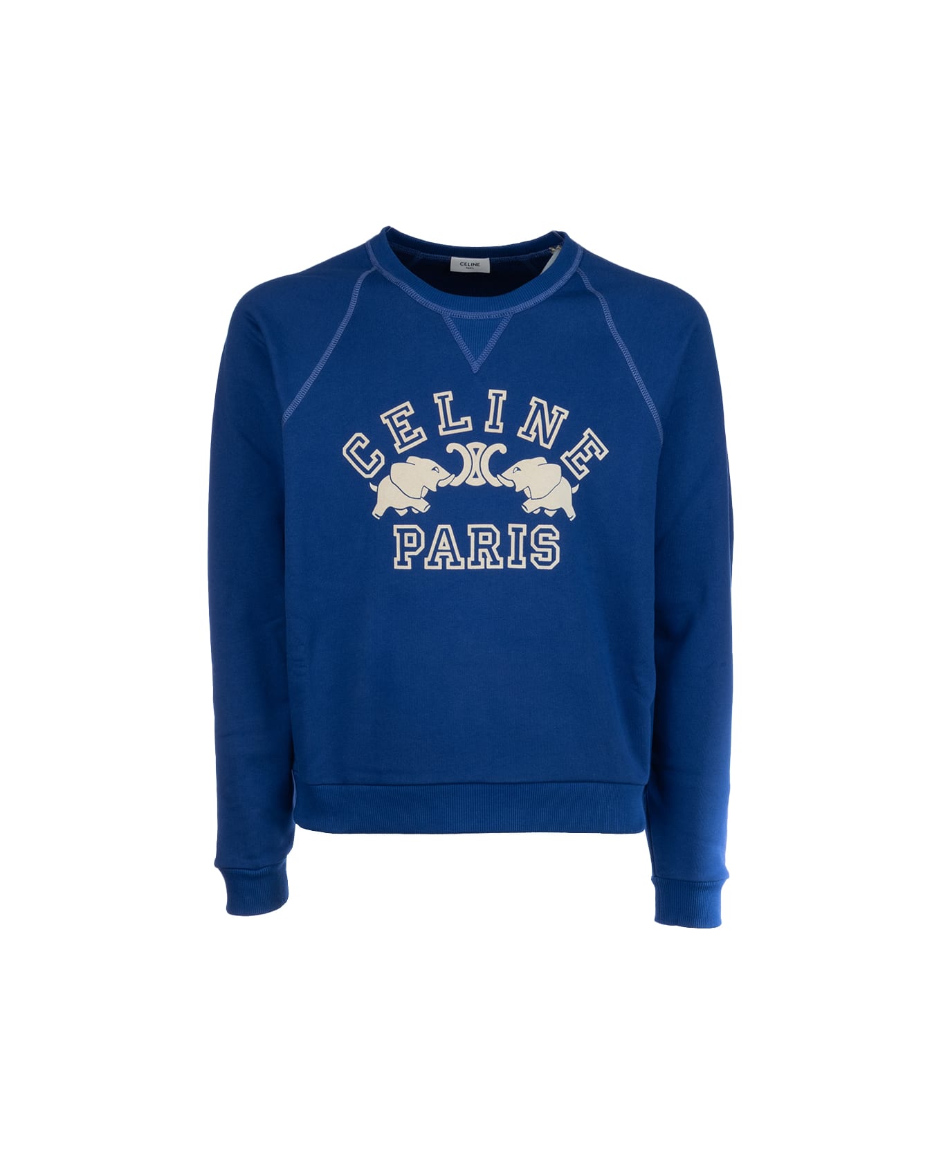 Celine Felpe - BLUE FLAG/DIRTY WHITE