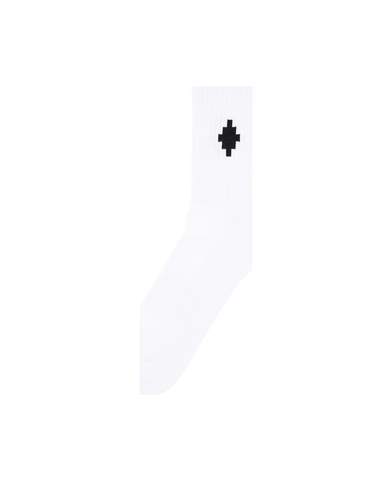 Marcelo Burlon Short Socks - WHITE
