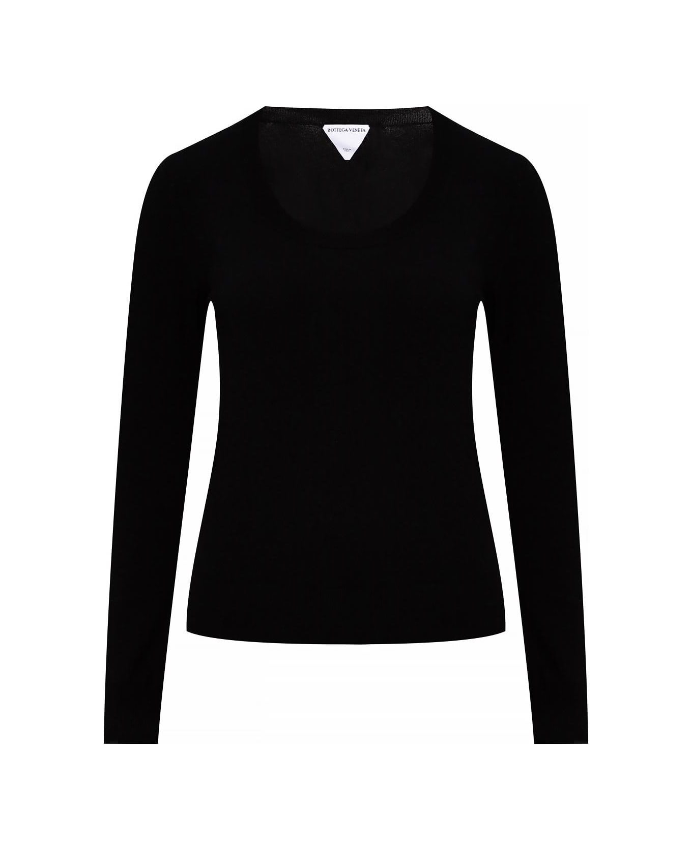 Bottega Veneta Cashmere Sweater - black ニットウェア