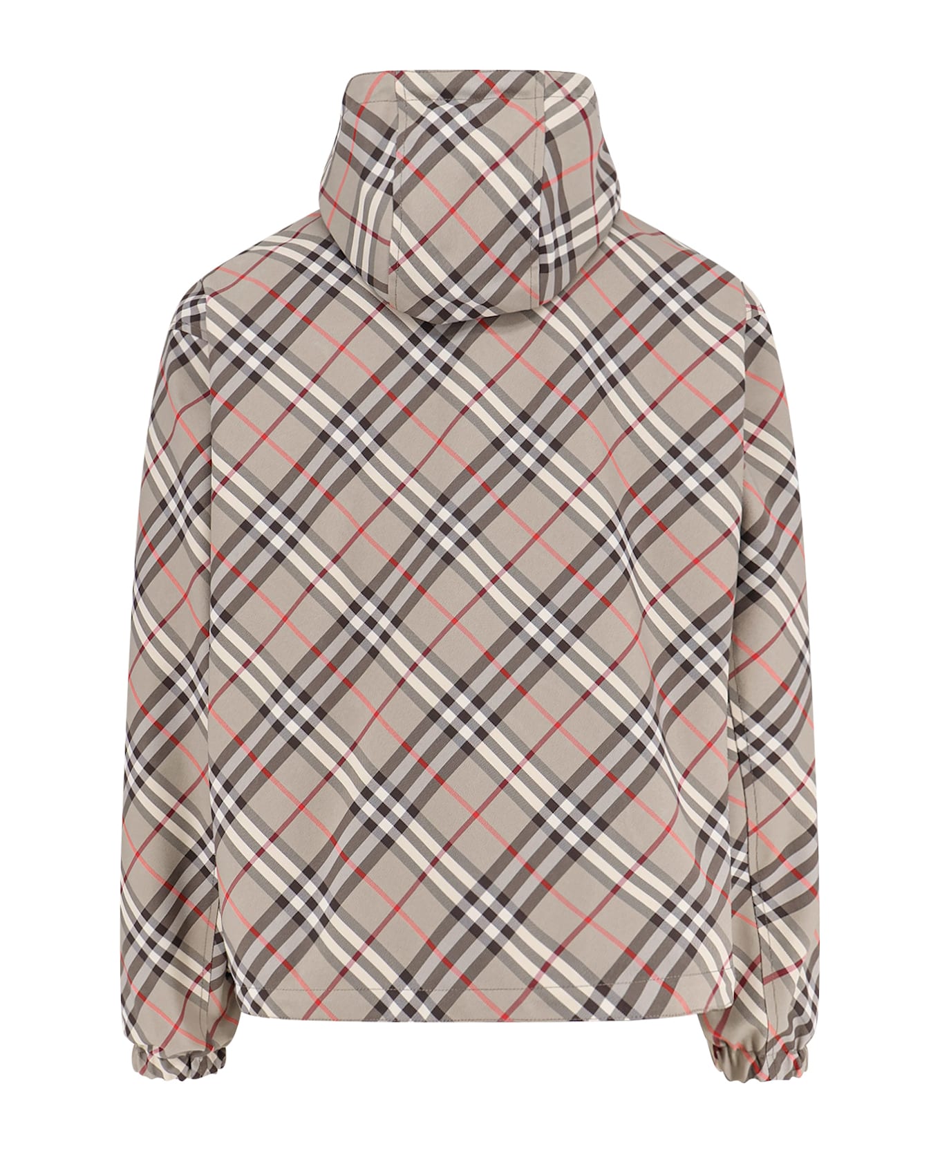 Burberry Trafford Reversible Jacket - MAUVE GREY IP CHECK