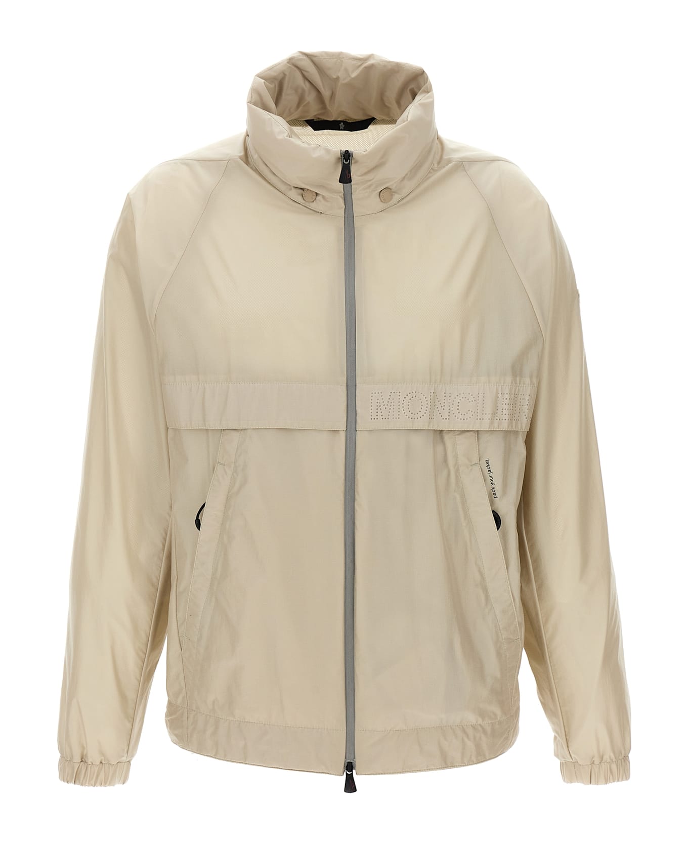 Moncler Grenoble 'negara' Windbreaker - Gray