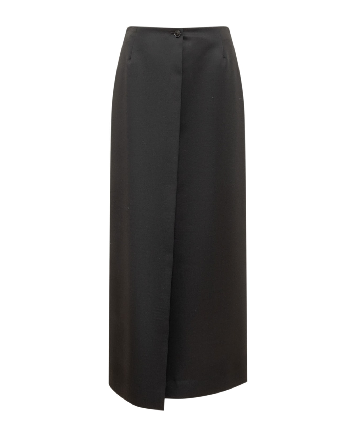 Givenchy Wool And Mohair Skirt - Black