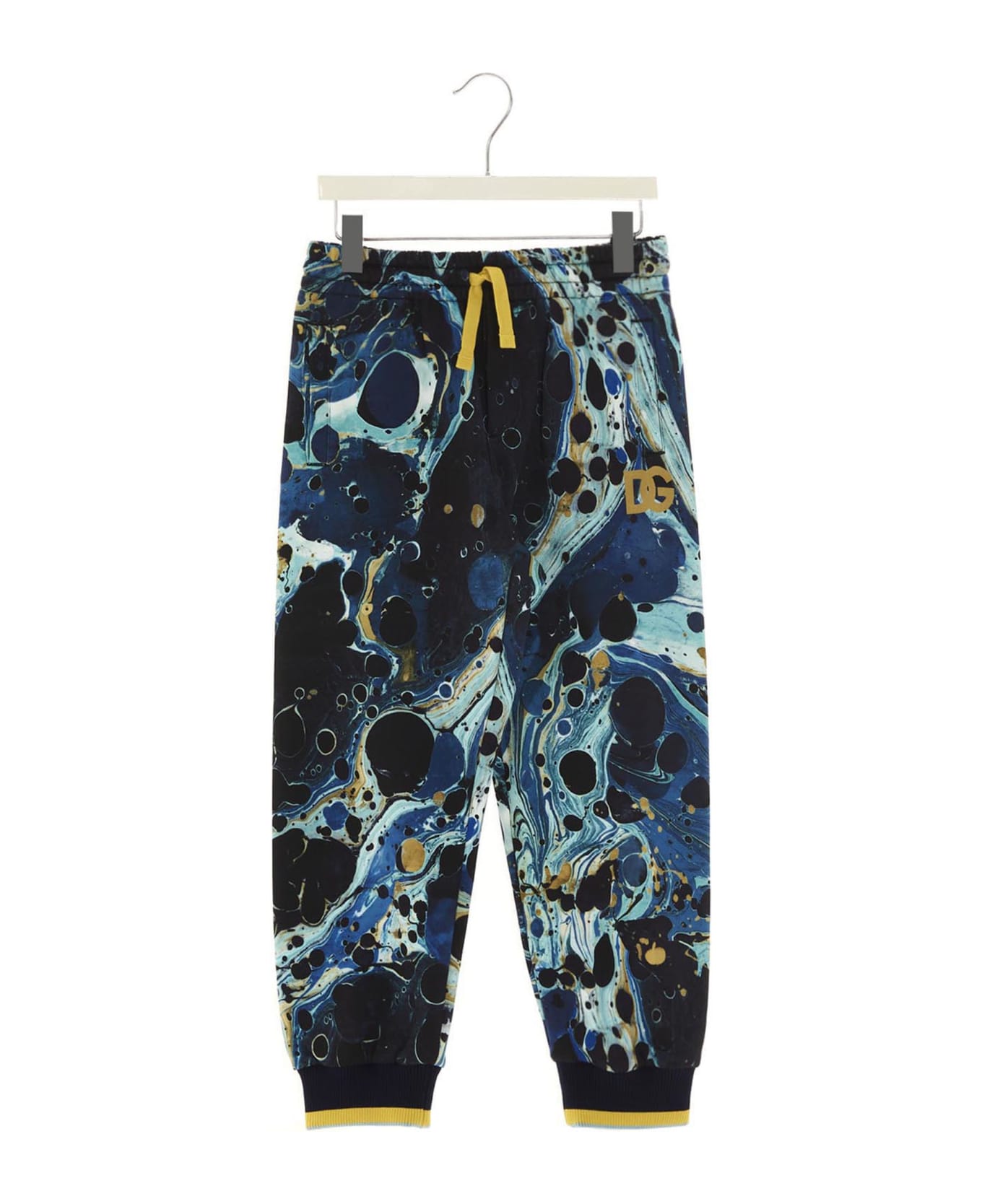 Dolce & Gabbana Marble Printed Joggers - Multicolor