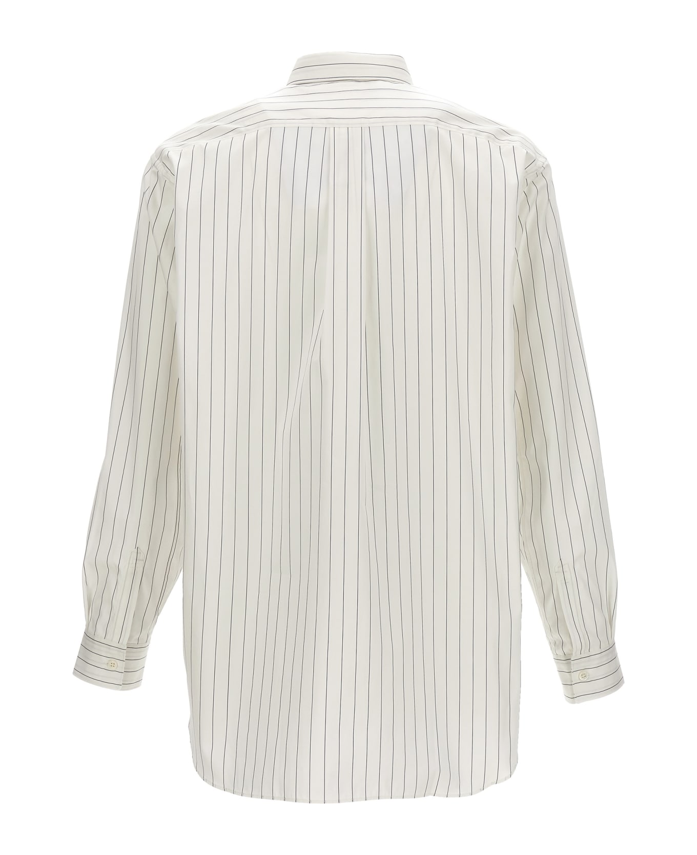 Comme des Garçons Shirt Striped Shirt - White/Black シャツ