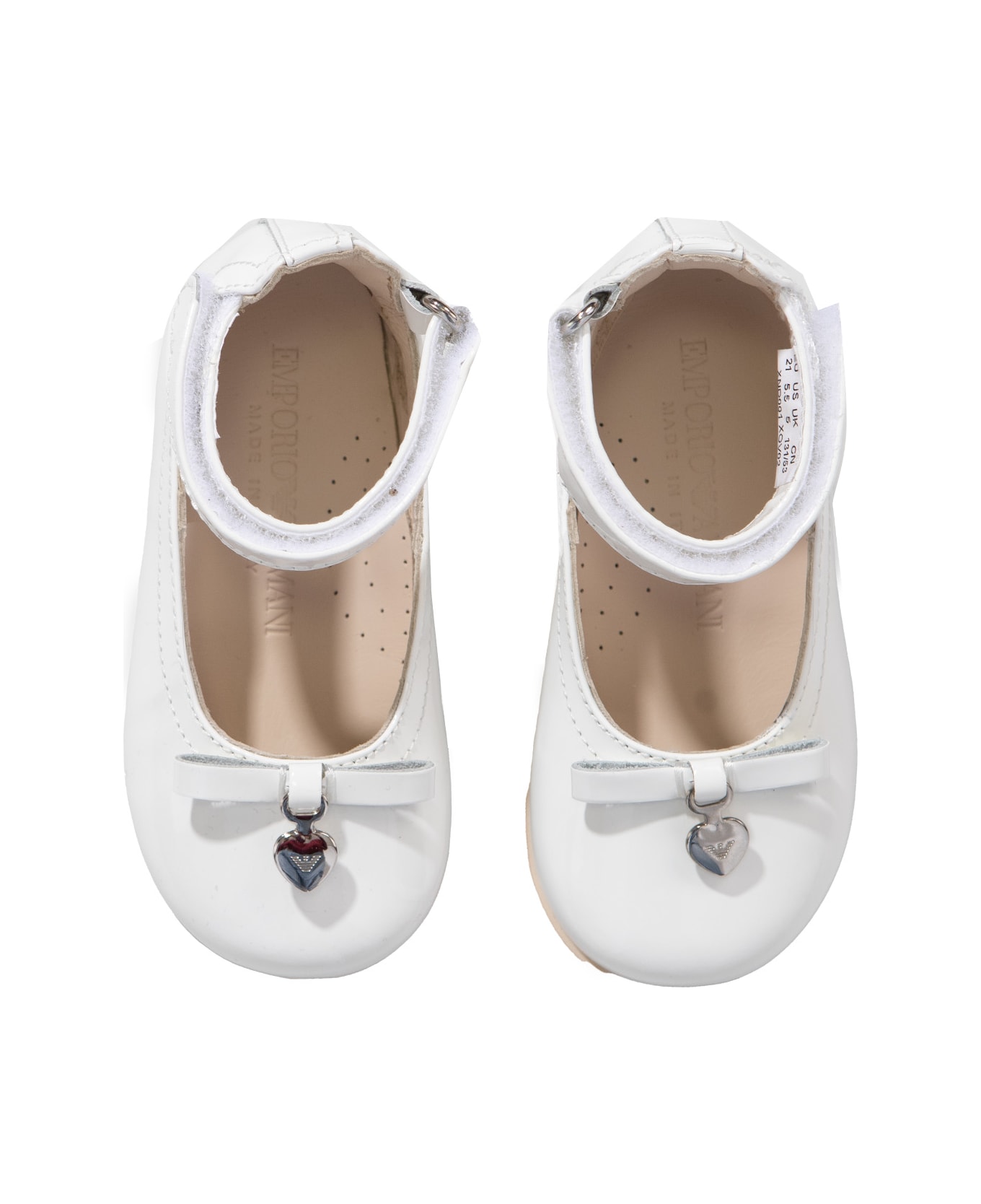Emporio Armani Leather Shoes - White