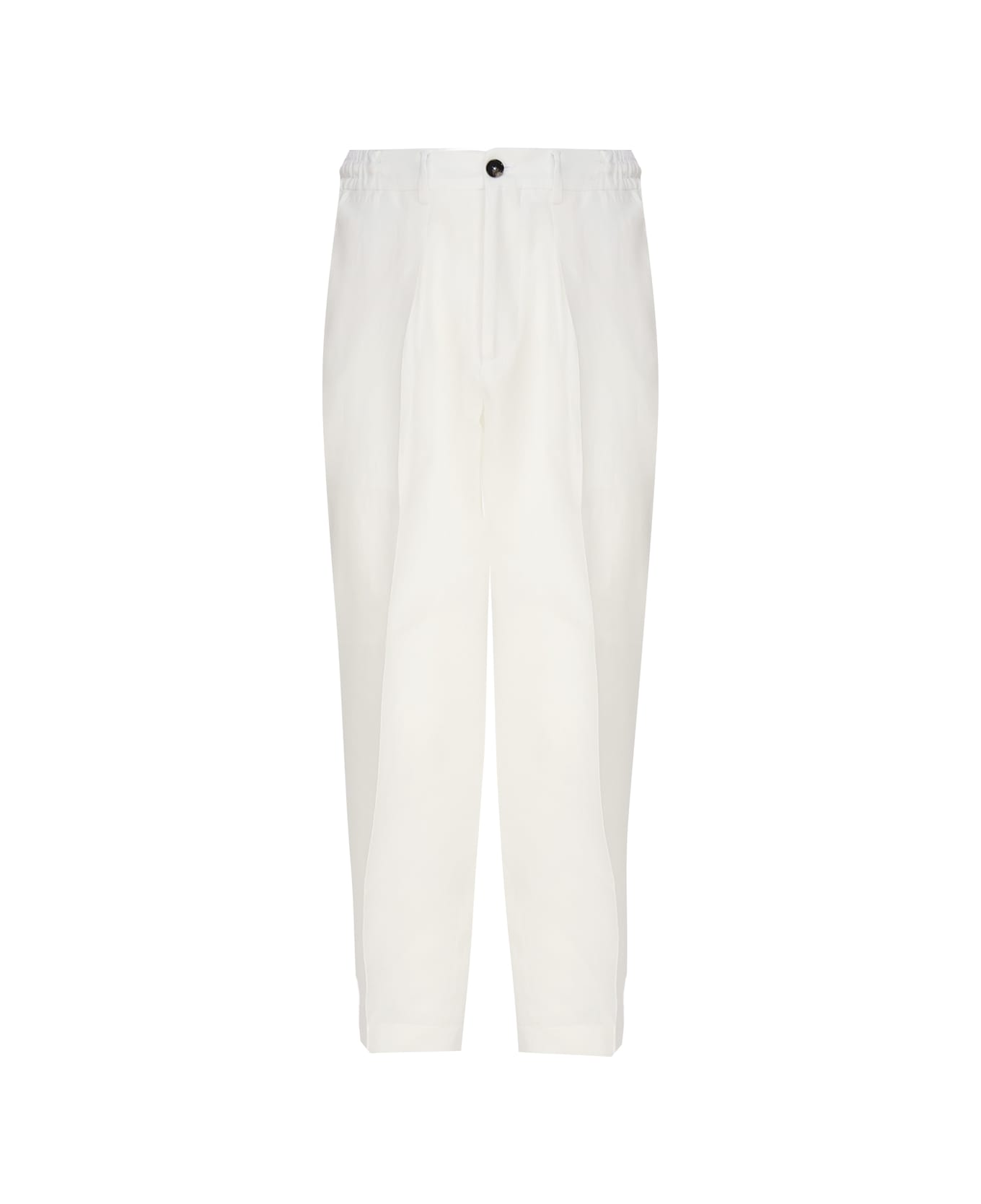 Be Able Tailored Linen Trousers - White