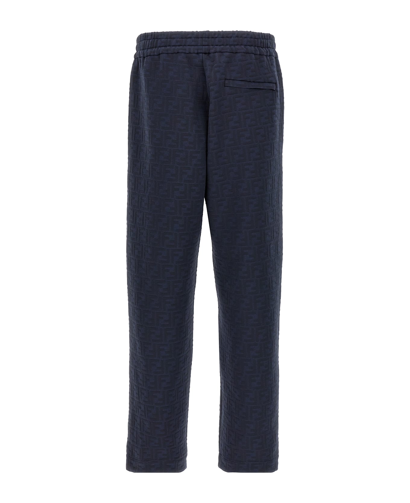 Fendi Ff Monogram Joggers - Blue