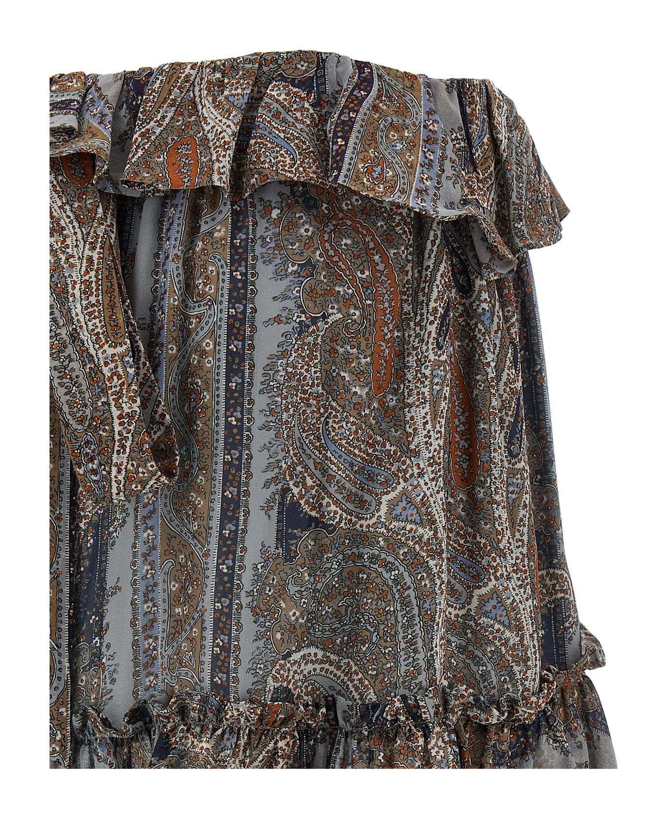 Saint Laurent All Over Print Skirt - MULTICOLORE