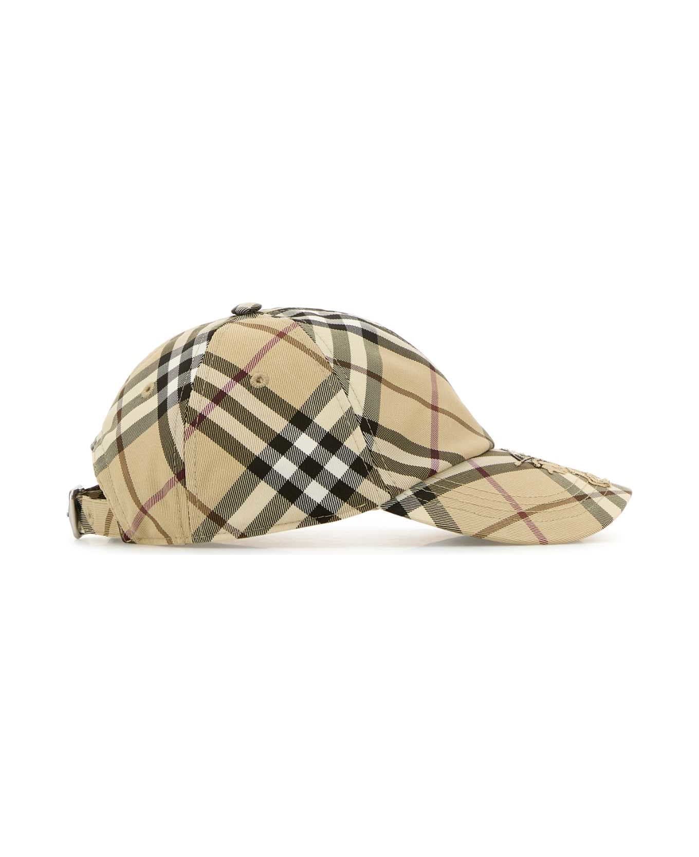 Burberry Embroidered Canvas Baseball Cap - ALABASTERIPCHECK