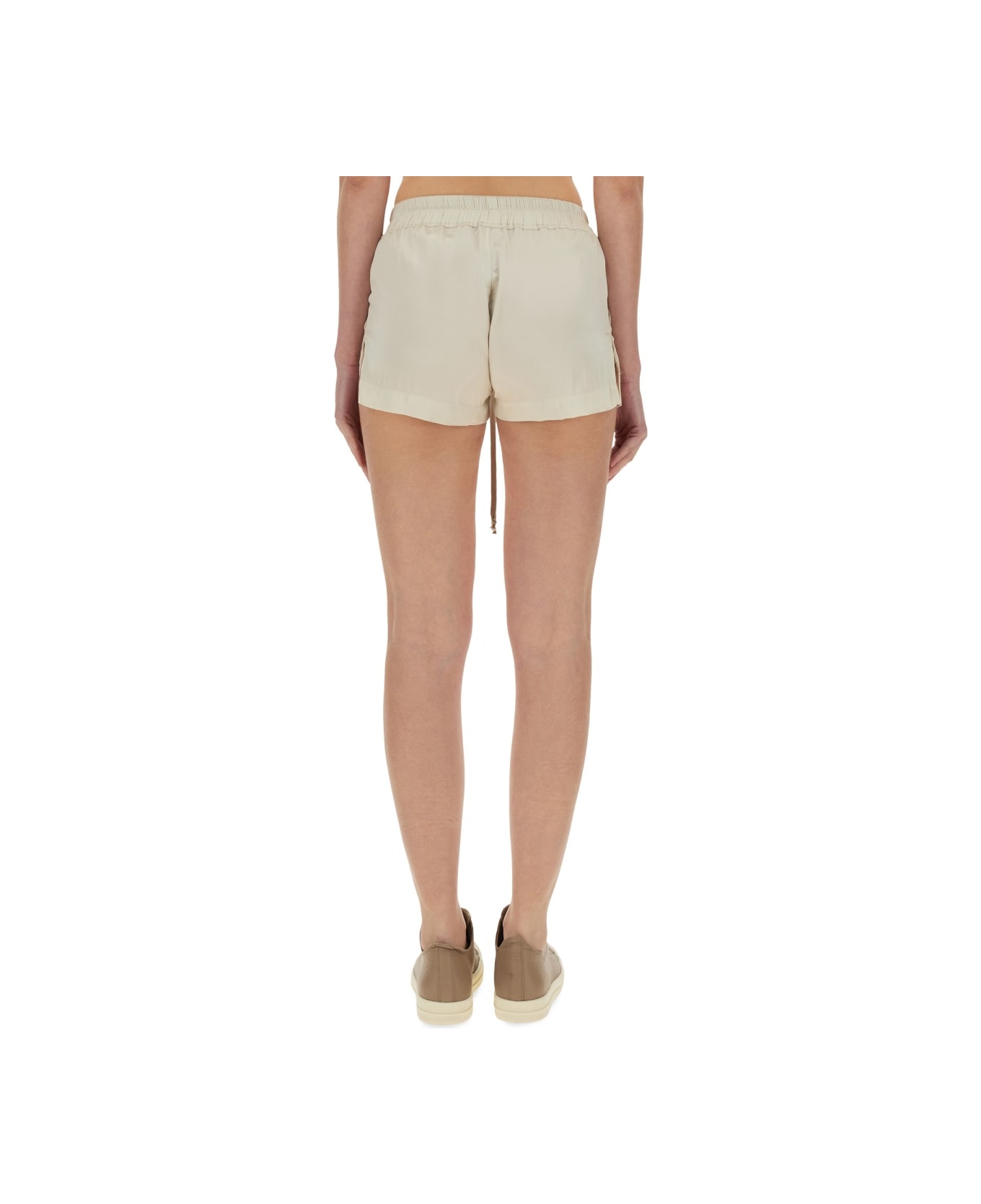 Rick Owens "fog Boxers" Shorts - BEIGE