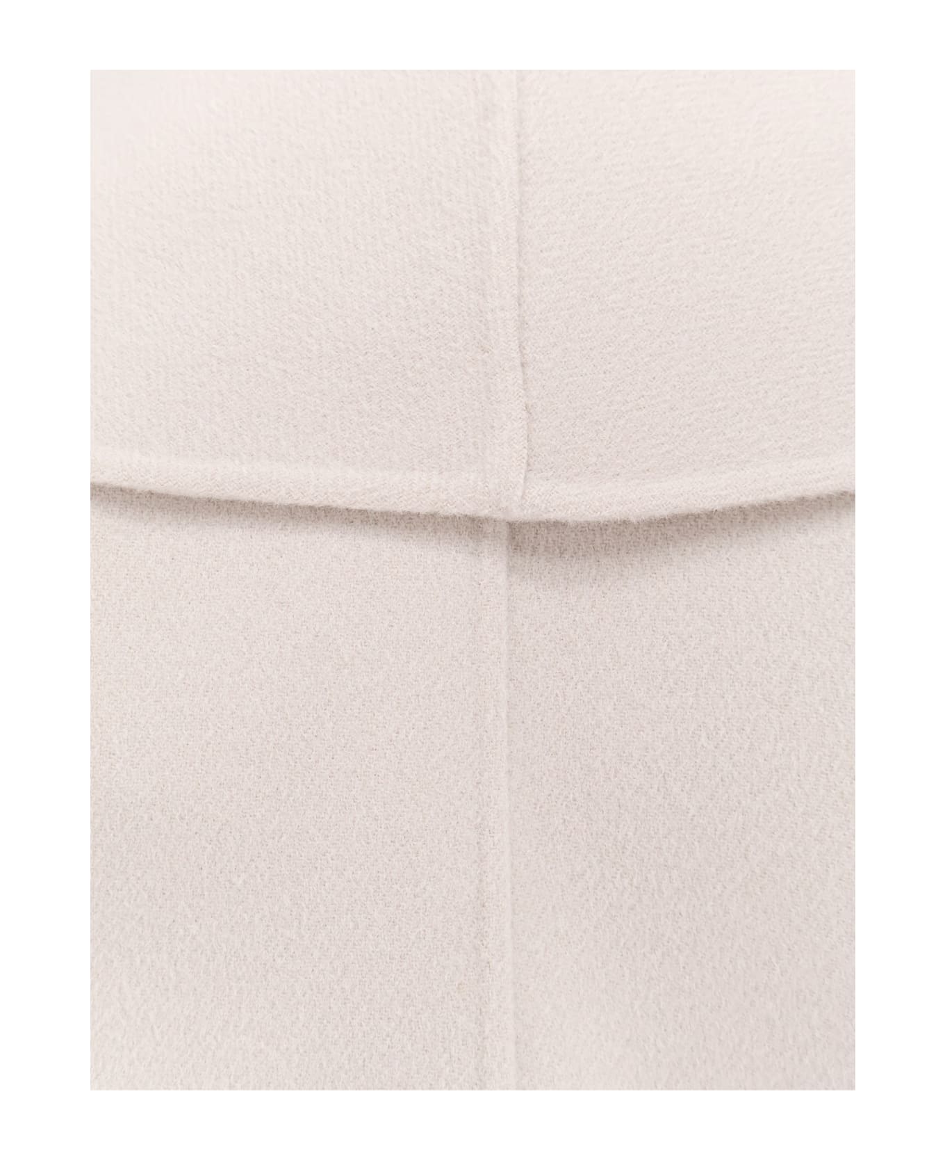 
S Max Mara Messi Virgin Wool Coat - BIANCO AVORIO
