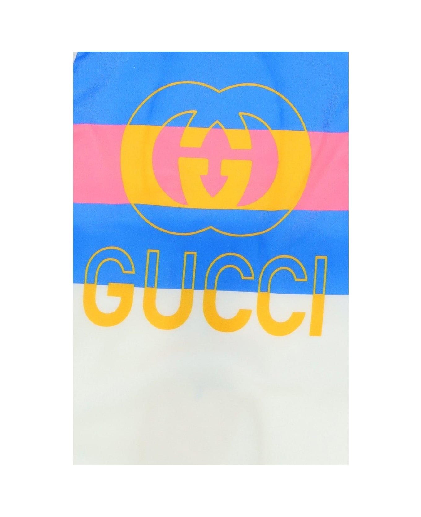 Gucci Logo Printed Sleeveless Swimsuit