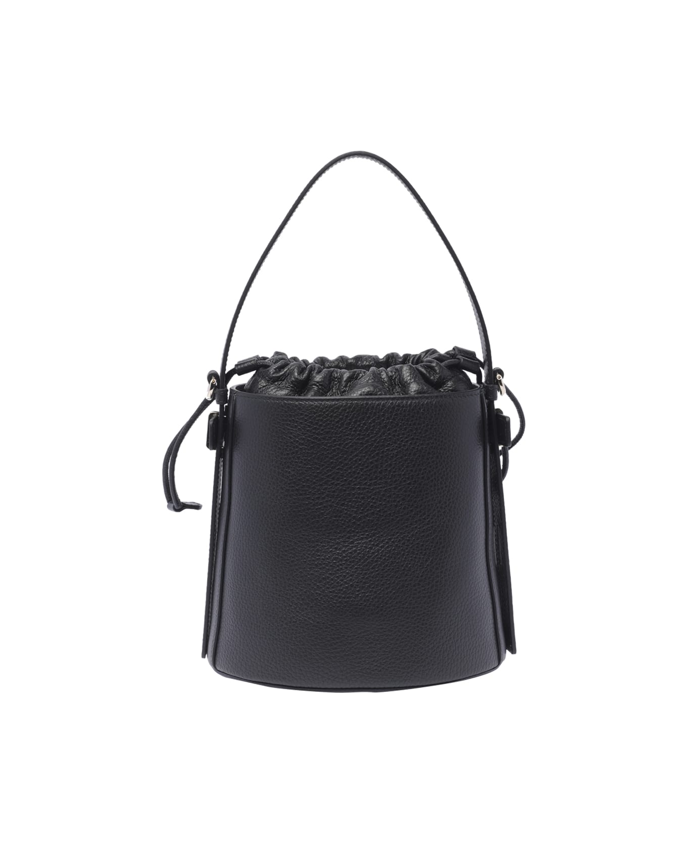 Furla Mini Giove Bucket Bag - Black