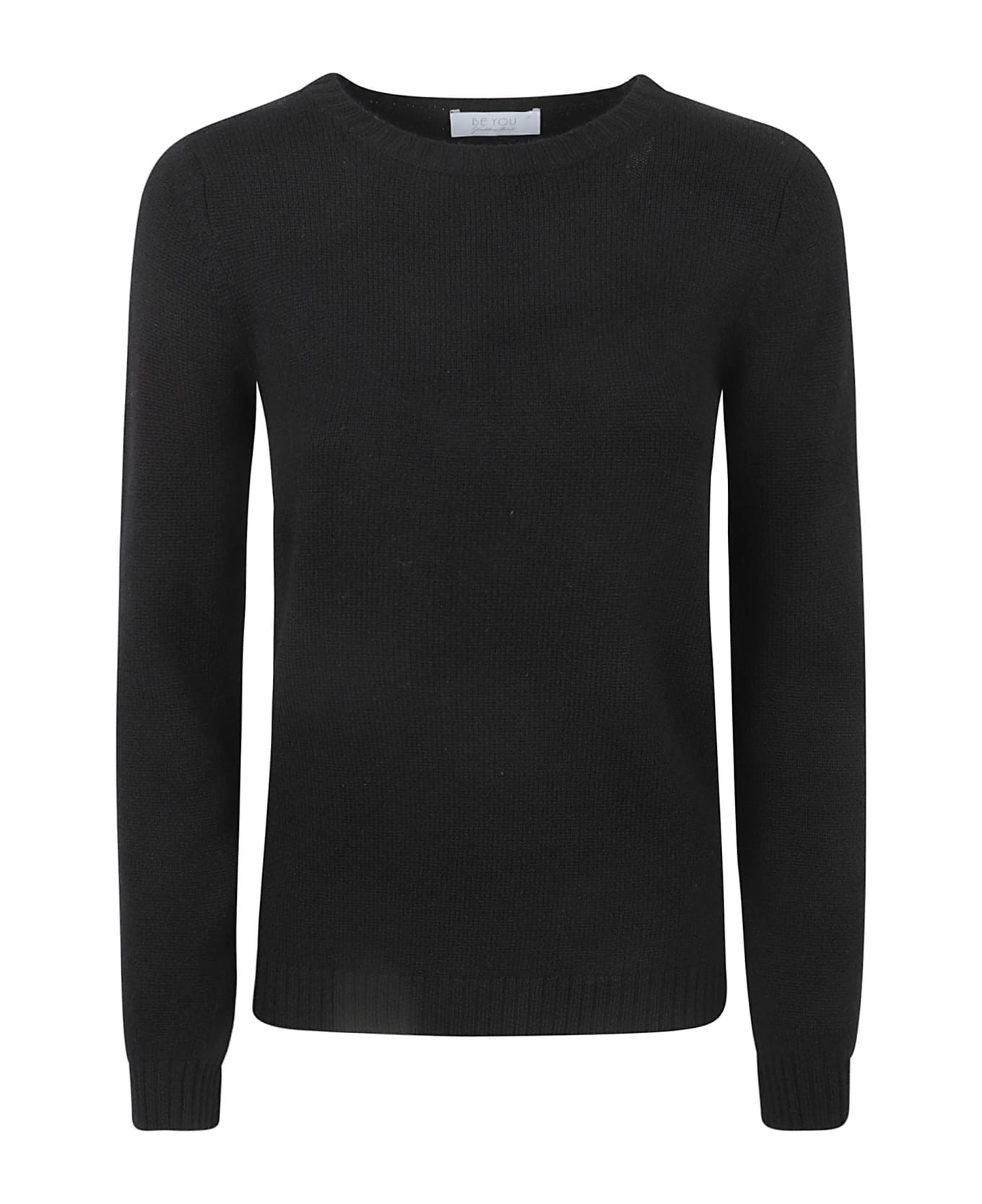 Be You Round Neck Sweater - Black
