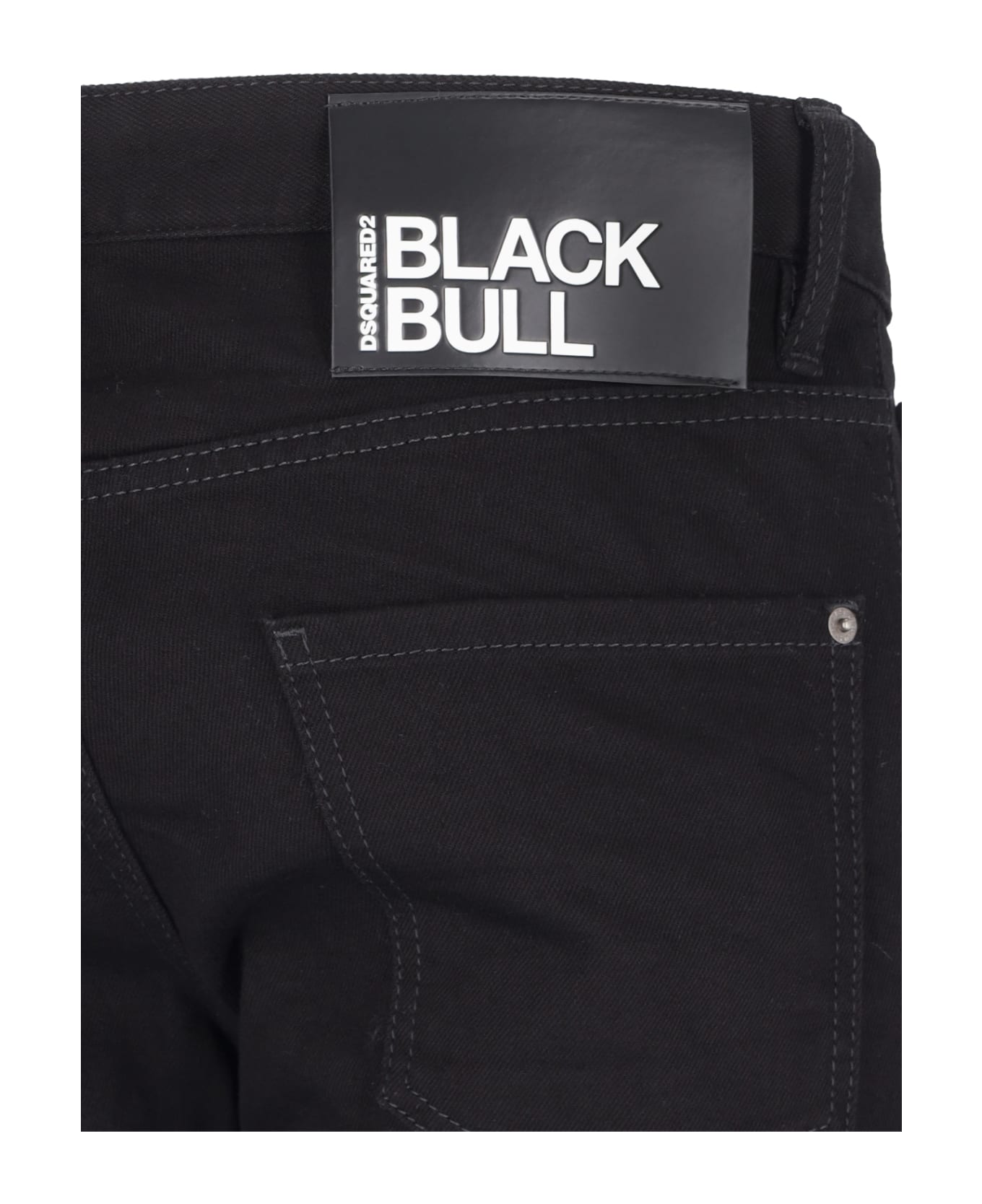 Dsquared2 'black Bull' Jeans - Black デニム