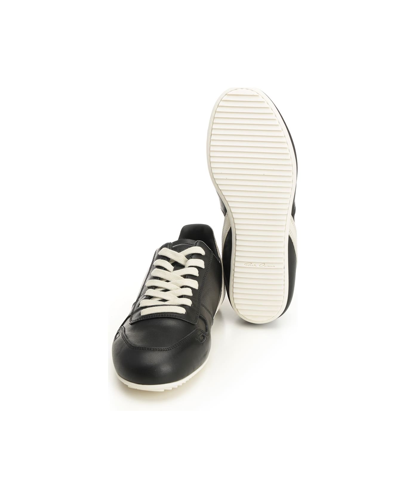 Rick Owens Minimal Sneakers - BLACK